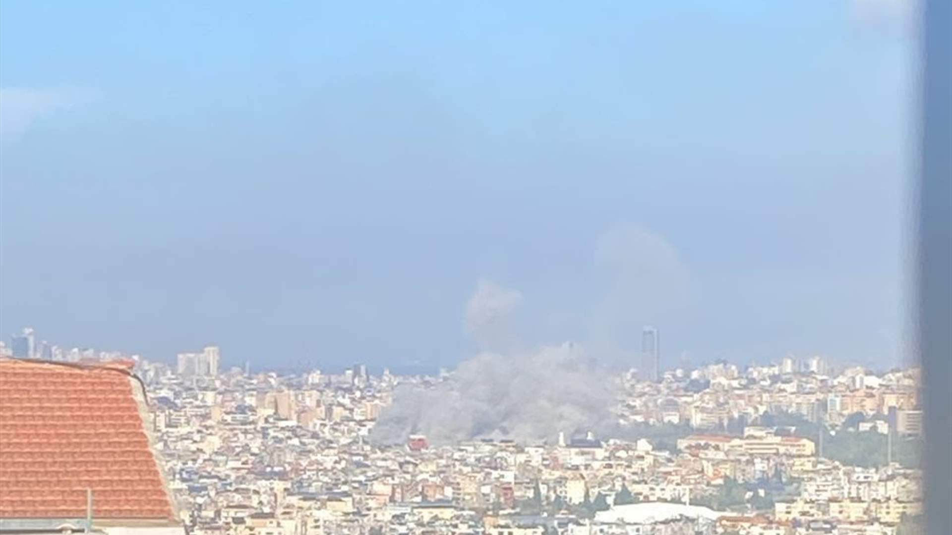 Series of Israeli airstrikes target Beirut's southern suburbs