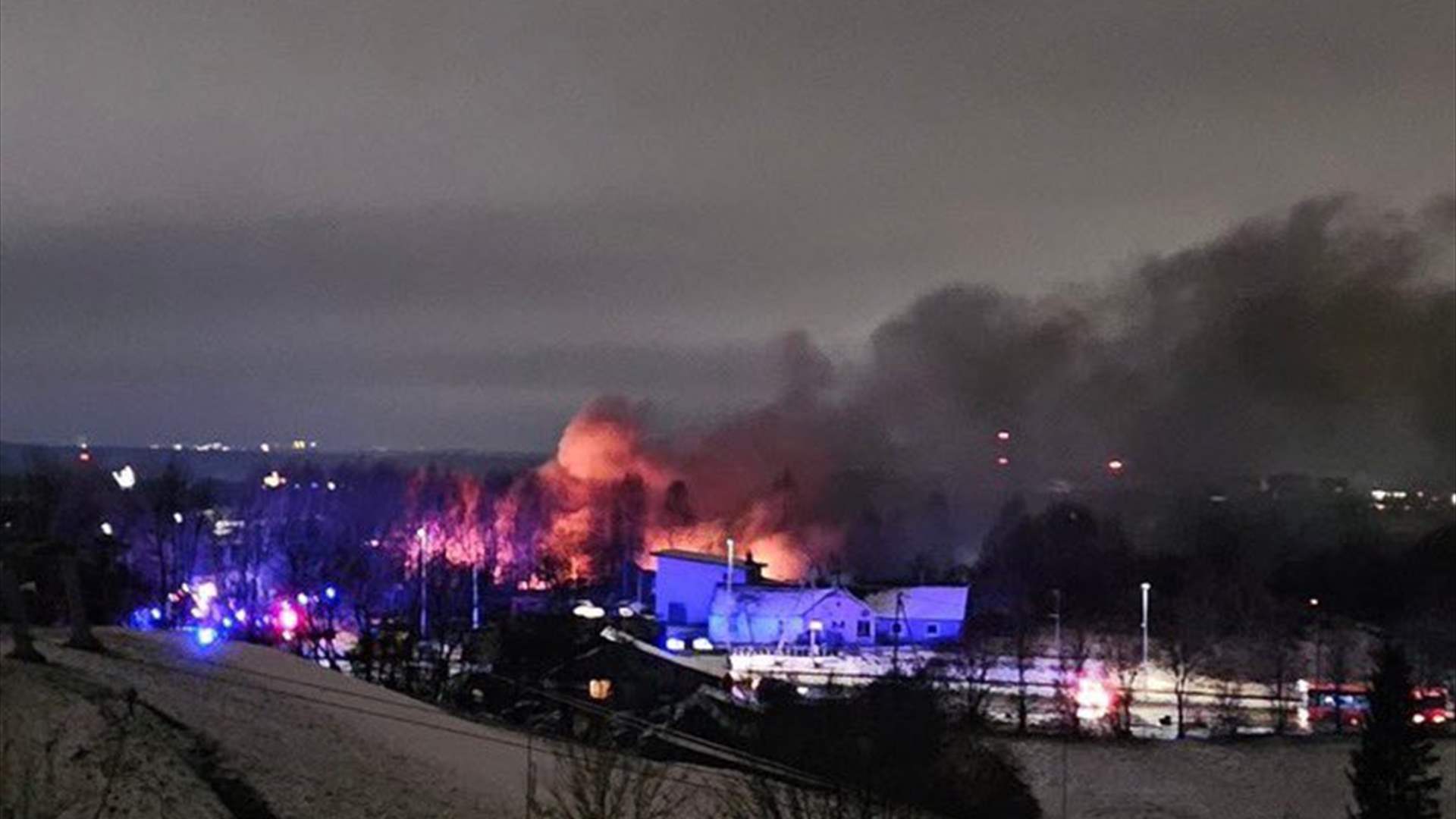 Cargo plane crashes in Lithuania, killing one