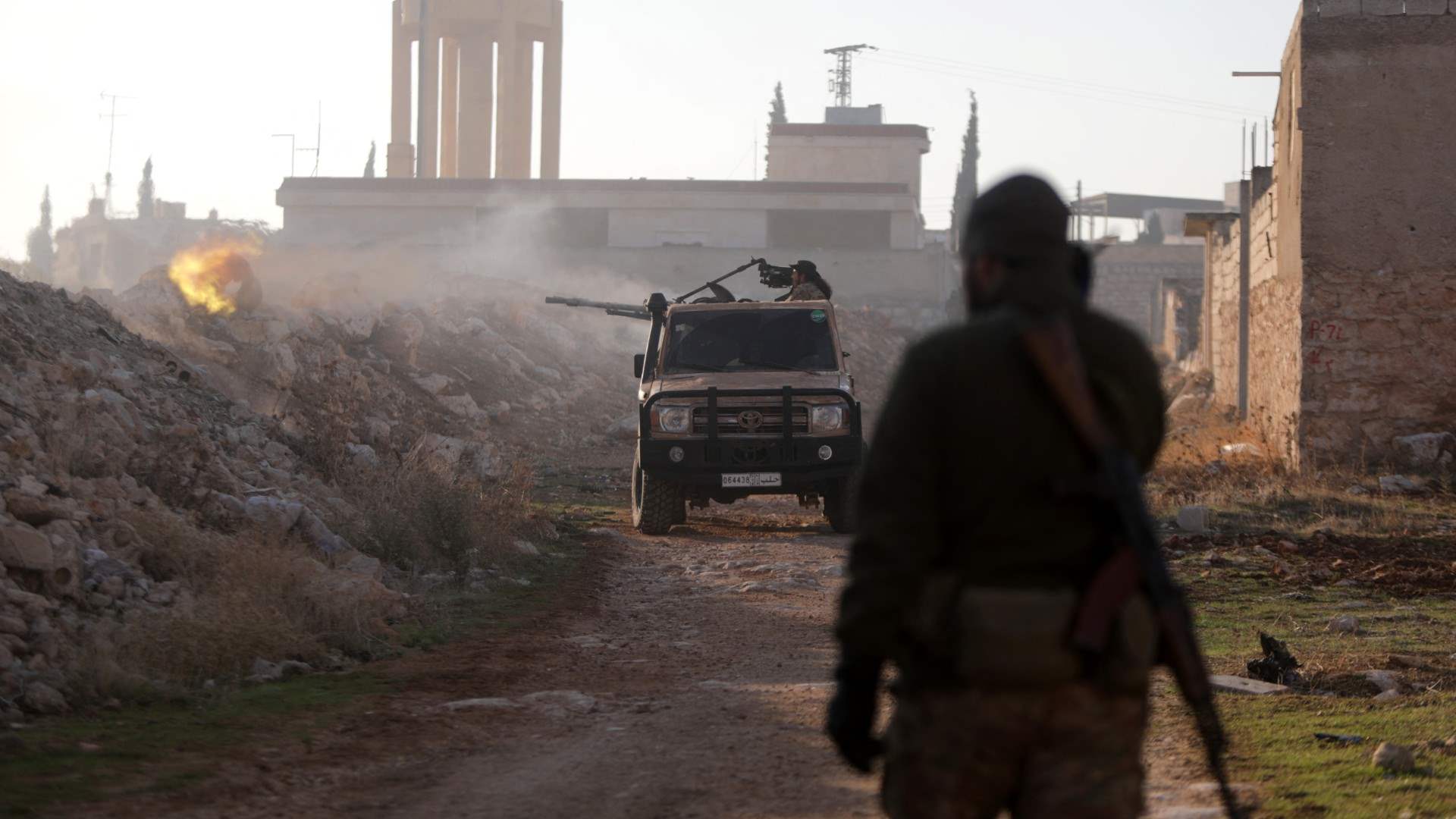 Aleppo city out of Syria government control for first time: War monitor says