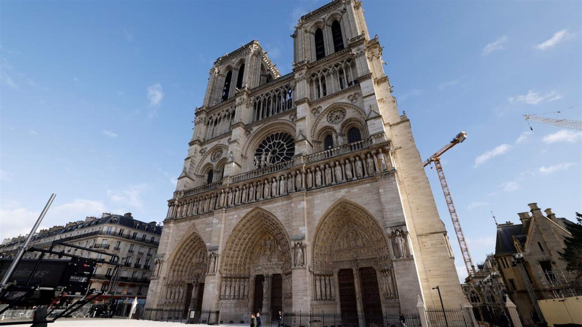 First mass held in Notre Dame cathedral after reopening