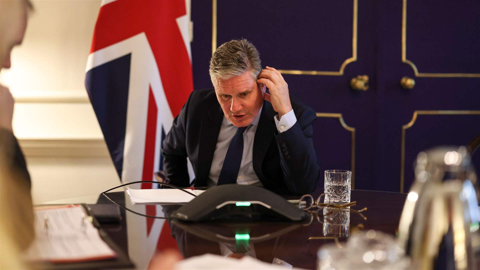 UK PM urges peace, stability in Syria after Assad&#39;s fall