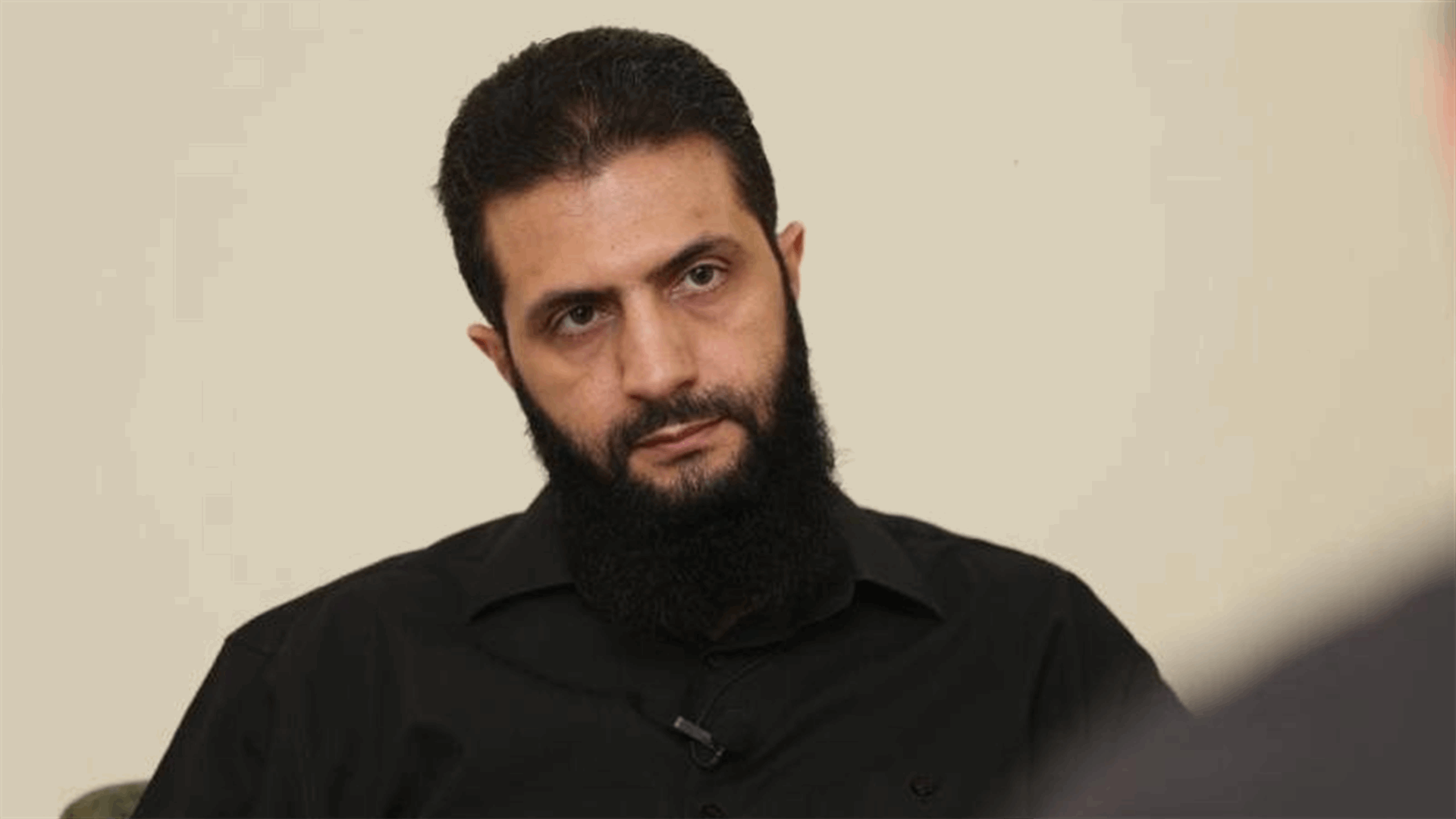 قائد هيئة تحرير الشام عقد "لقاء إيجابيا" مع وفد دبلوماسي أميركي في دمشق    