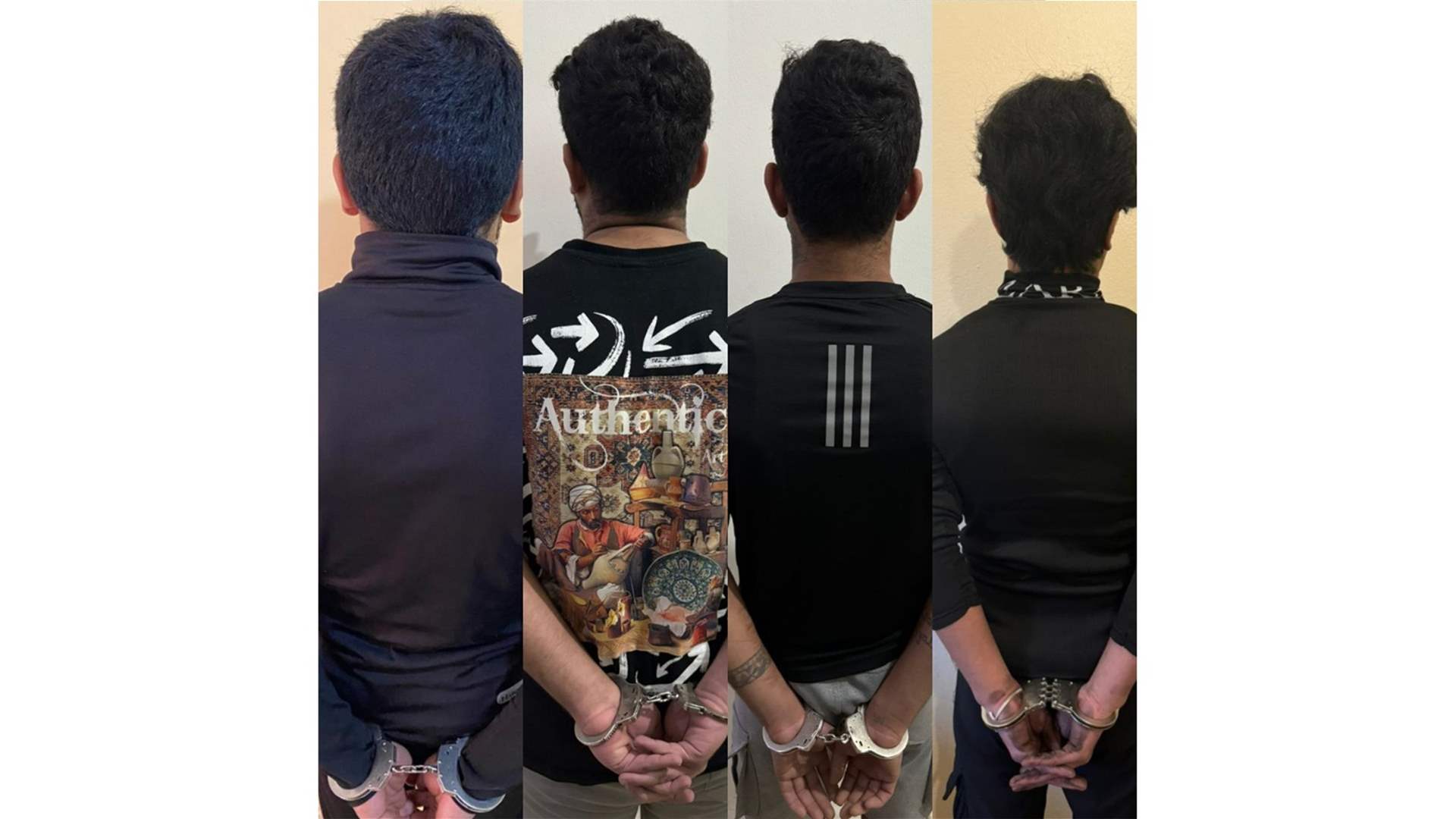 قوى الأمن: توقيف أفراد عصابة لسرقة الدراجات وسلب المواطنين أموالهم وهواتفهم الخليوية