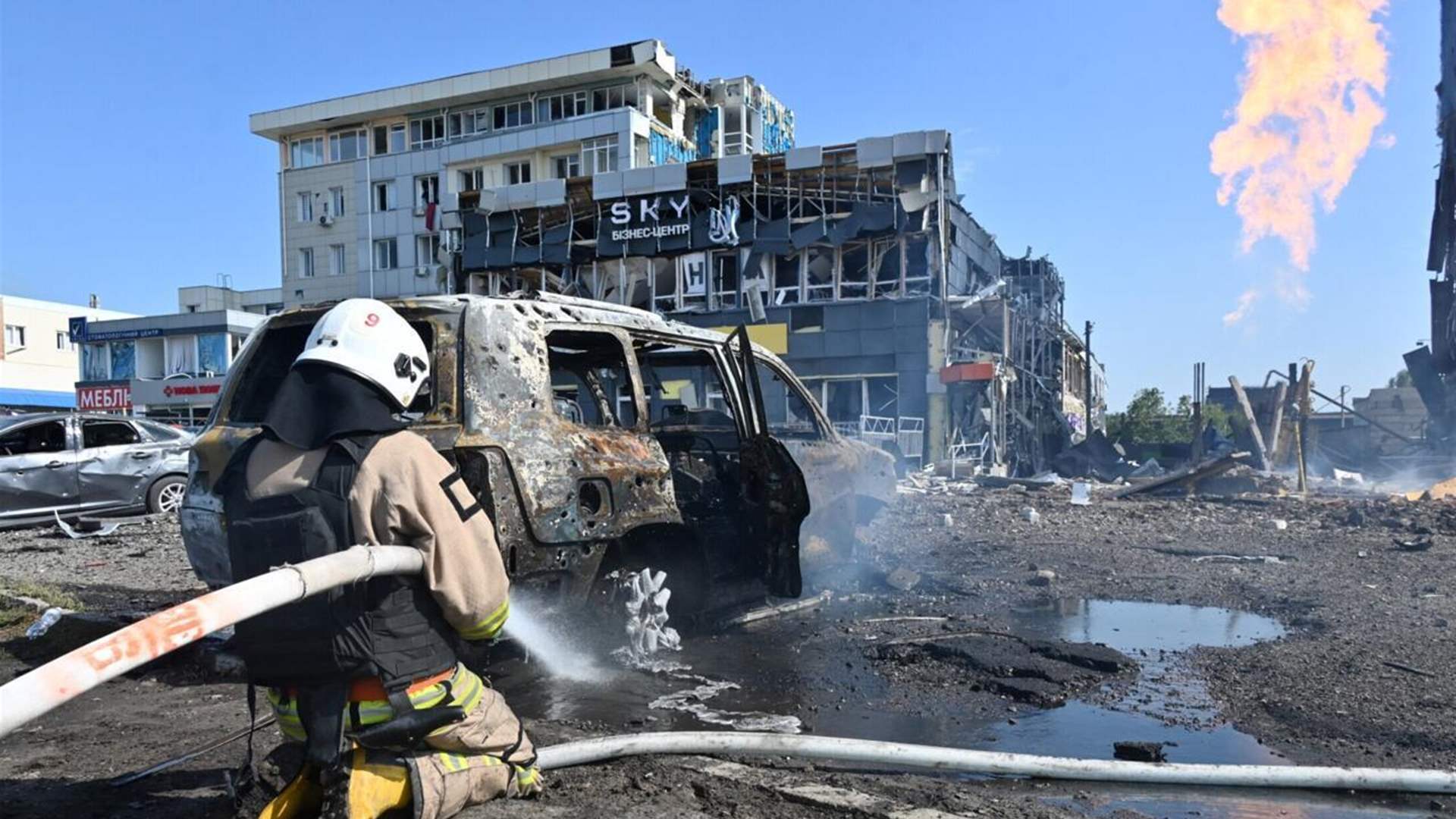 Russian attack wounds 28 in Ukrainian city of Sumy