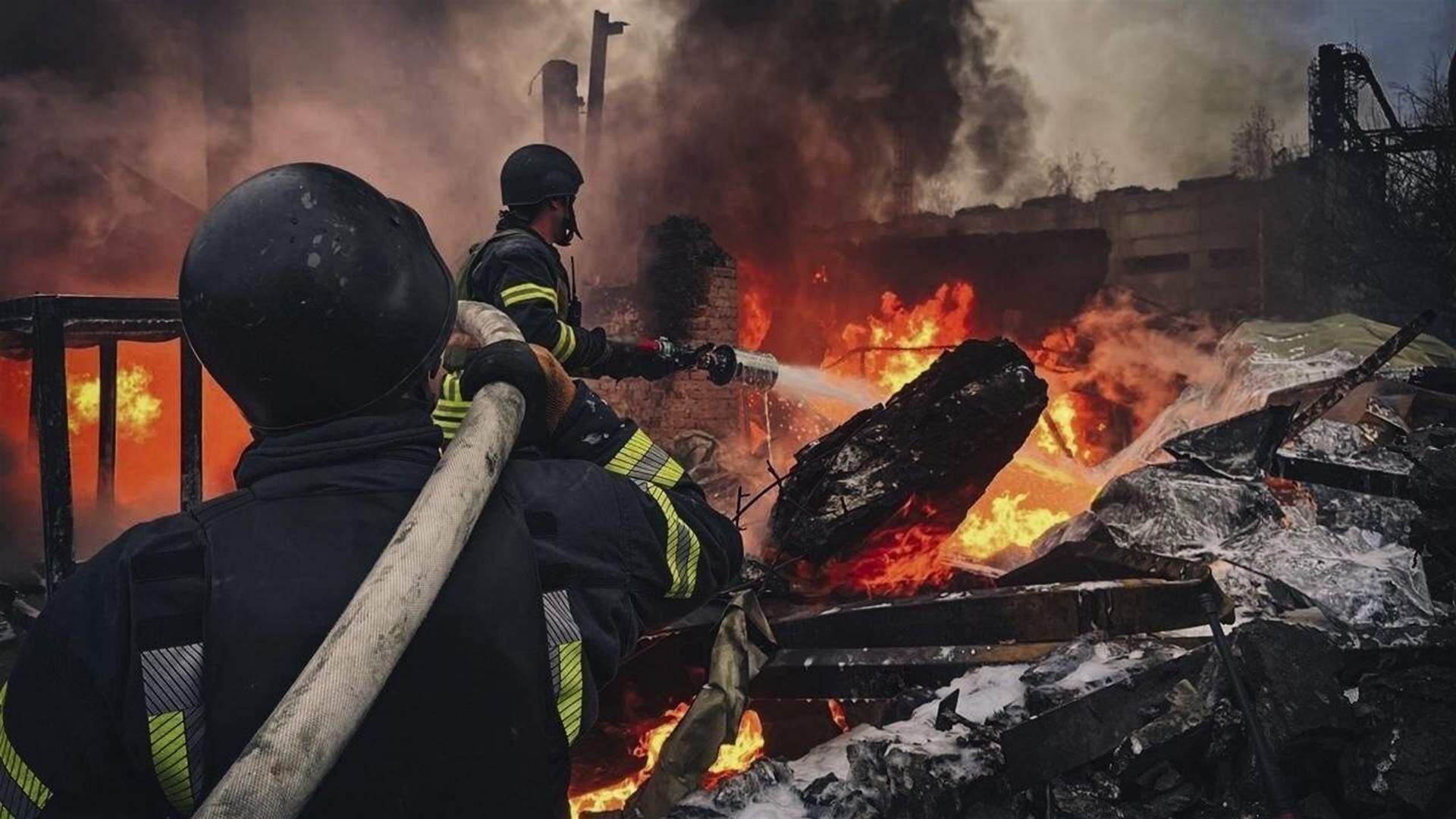 Ukraine&#39;s air force says Russia launched 139 drones, ballistic missile overnight