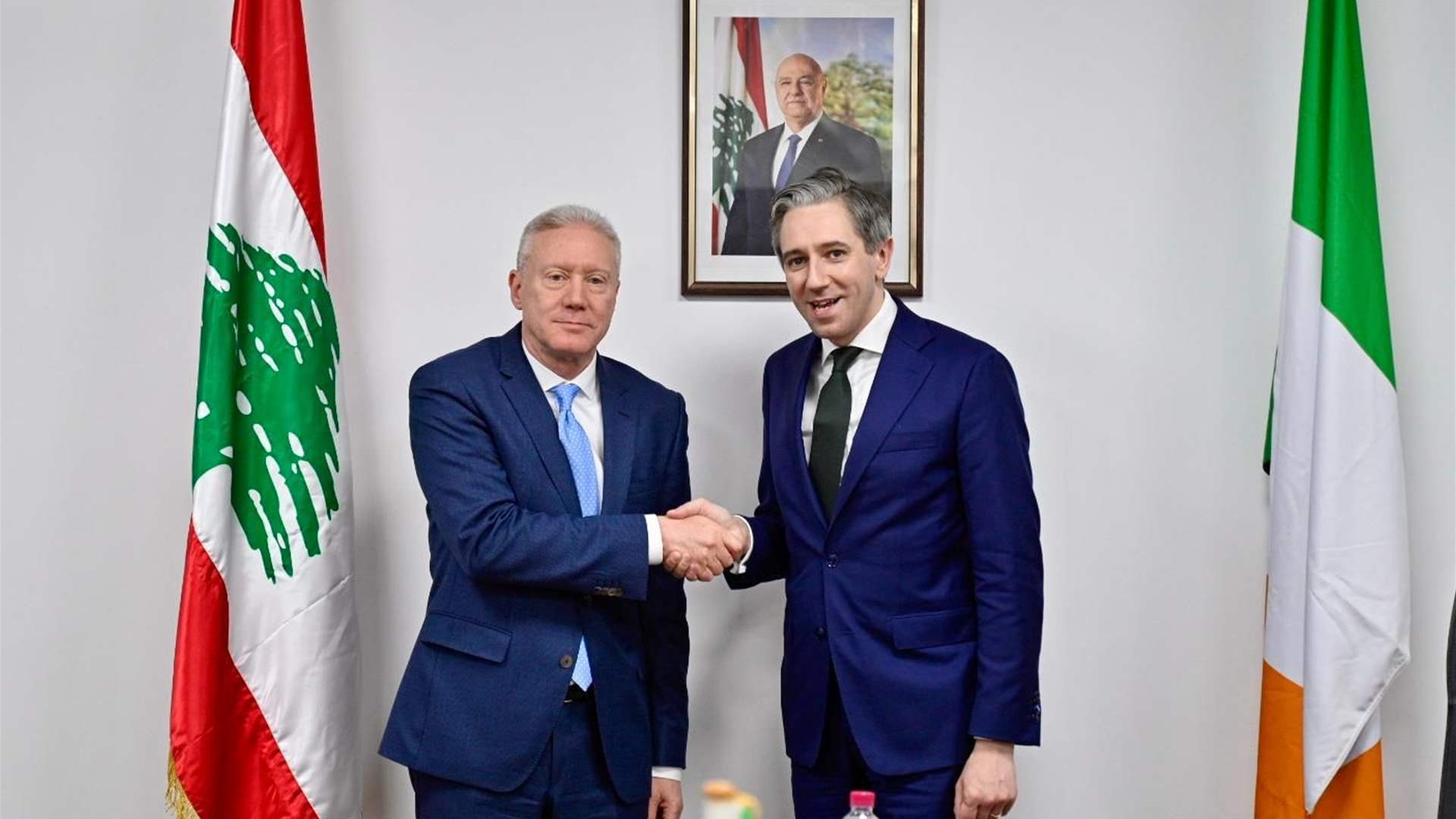 Lebanese FM discusses Israeli withdrawal with French and Irish officials 