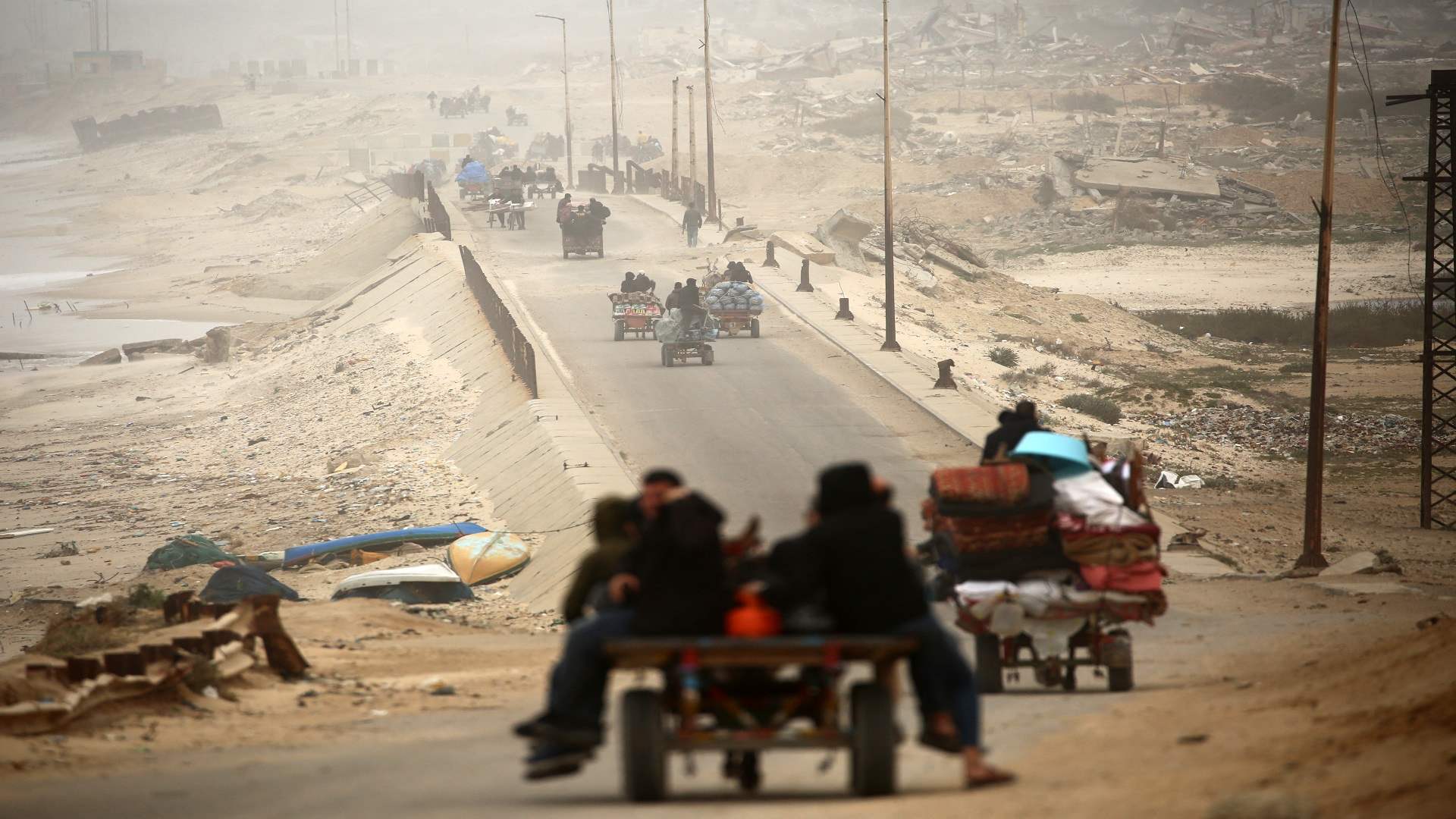 الأمم المتحدة: 142 ألف نازح في غزة خلال أسبوع