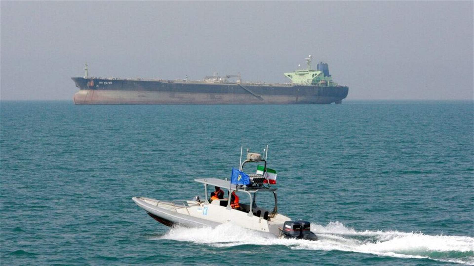 Iran&#39;s revolutionary guards seize two foreign tankers carrying smuggled diesel fuel