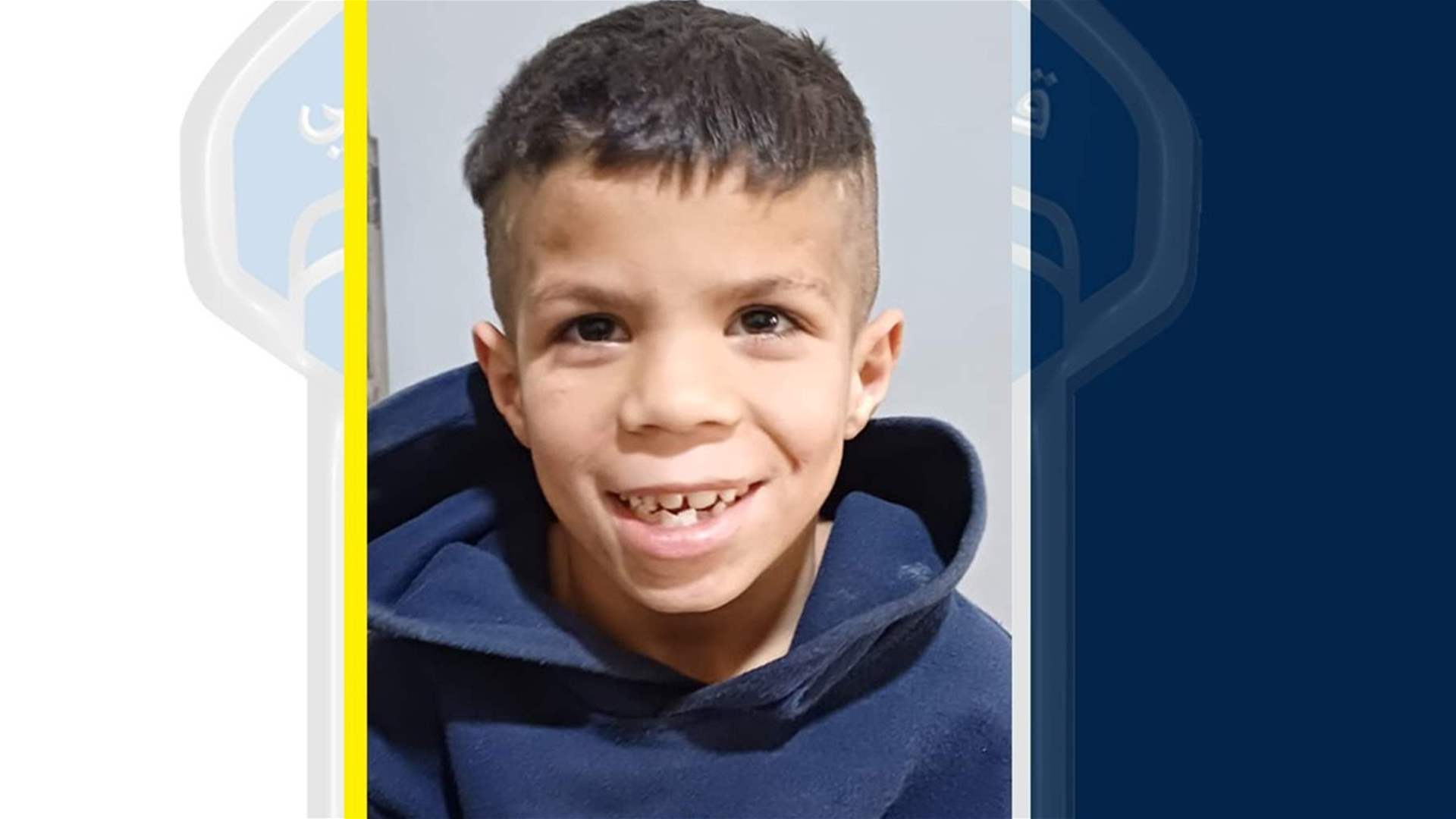 قوى الأمن تعمّم صورة طفل عُثر عليه في محلة الميناء - طرابلس