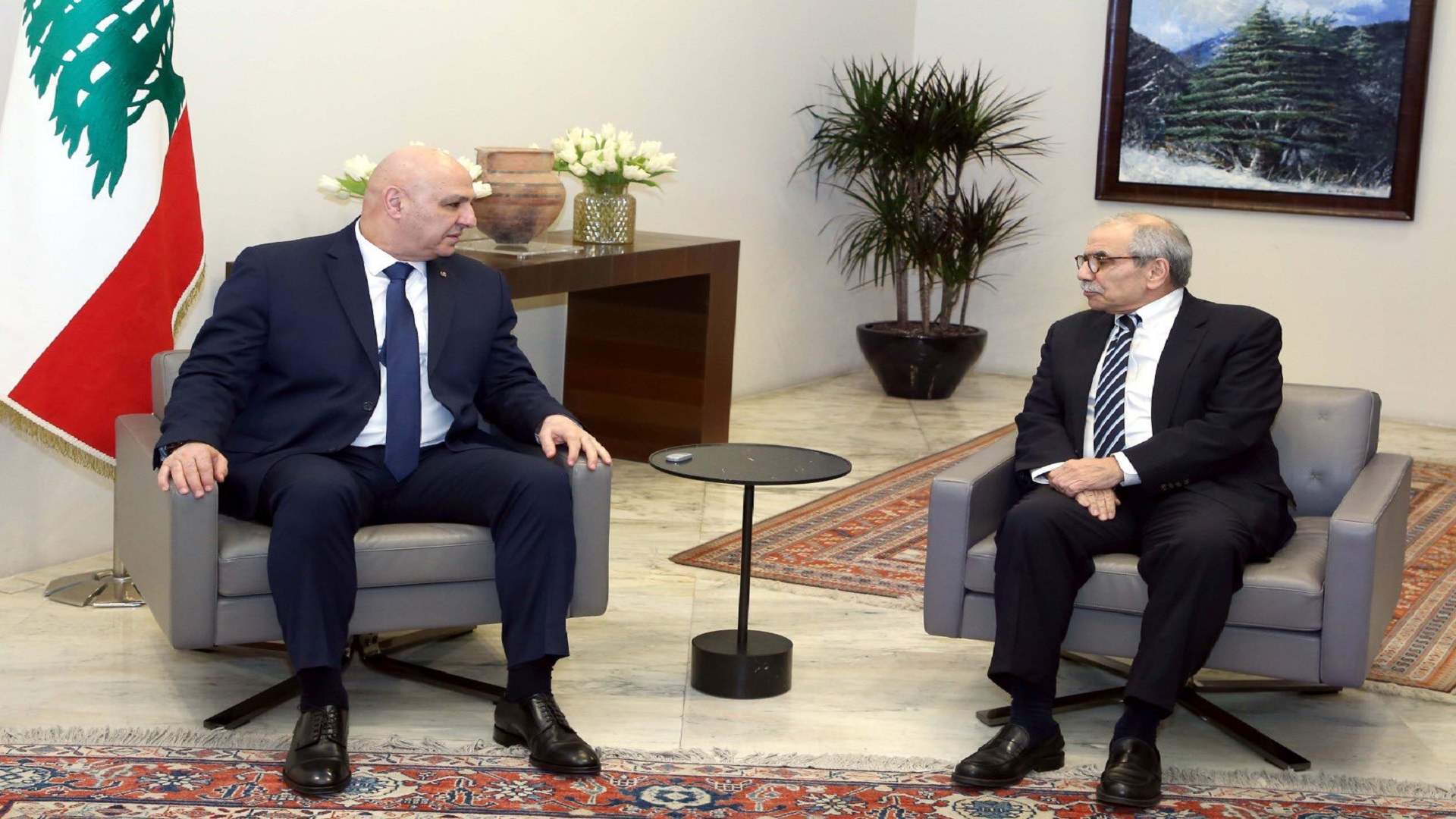 عون التقى سلام... وبحث في سبل مواجهة تداعيات العدوان الاسرائيلي على الضاحية
