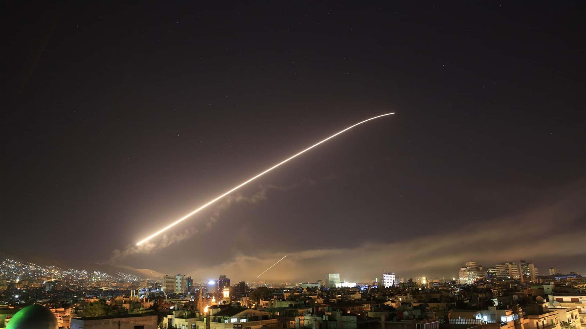 Israeli airstrike targets Damascus neighborhood