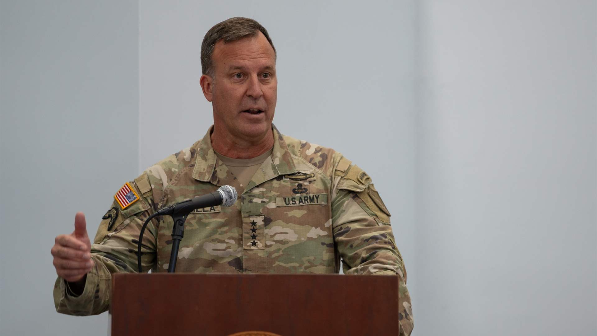 US Central Command chief in Israel for security talks: Israel military