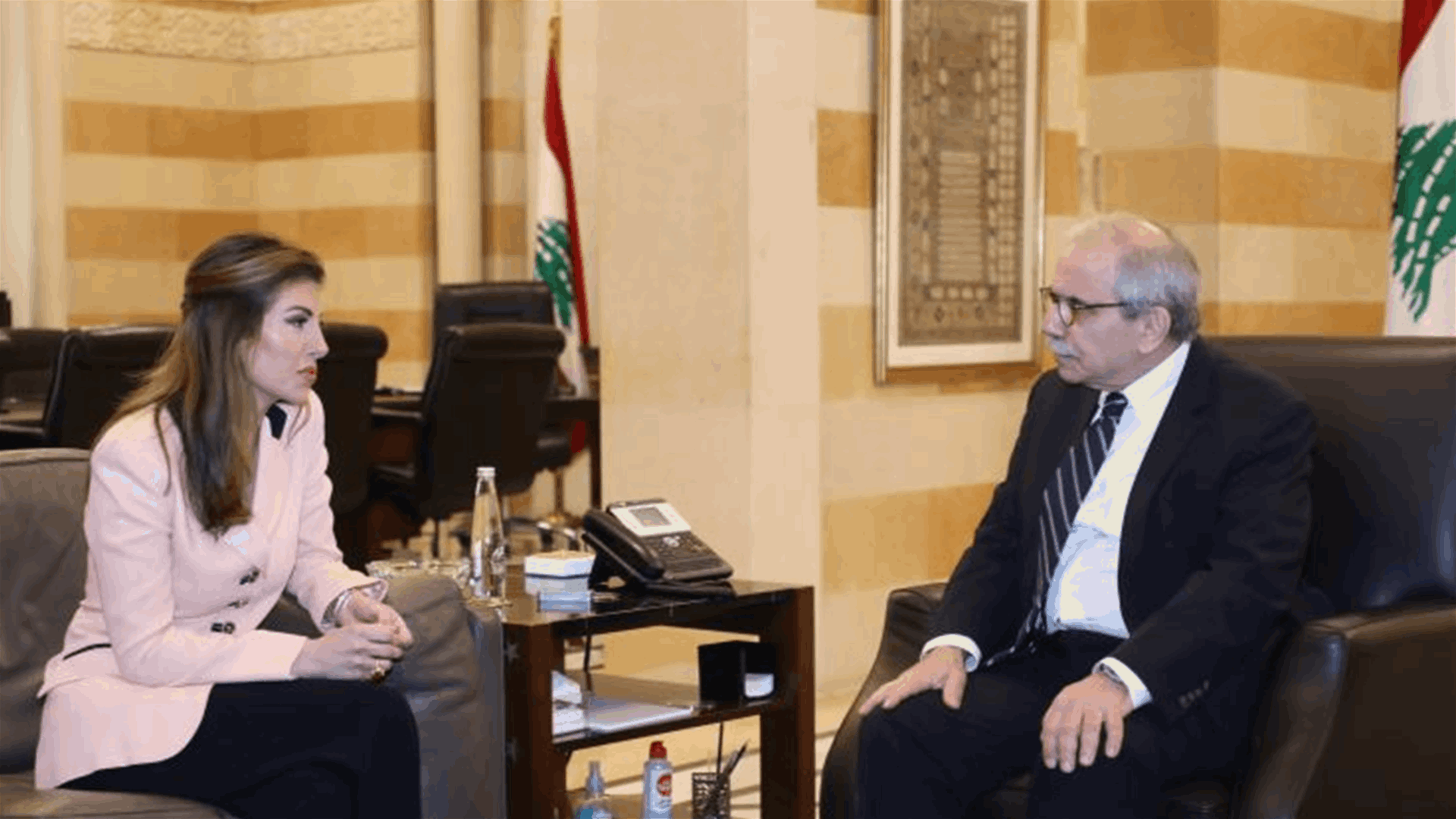 &quot;أجواء ايجابية&quot; سادت في اللقاء بين أورتاغوس - سلام...