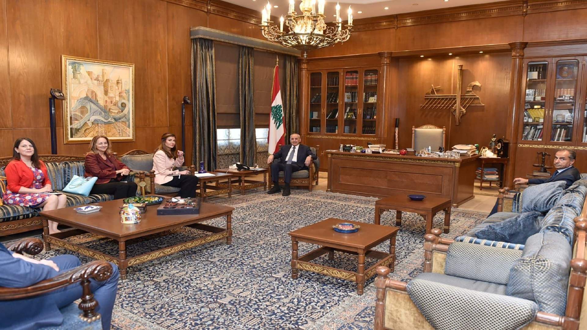 بري زود أورتاغوس بقائمة تتضمن 18 قانوناً إصلاحياً أنجزها المجلس النيابي