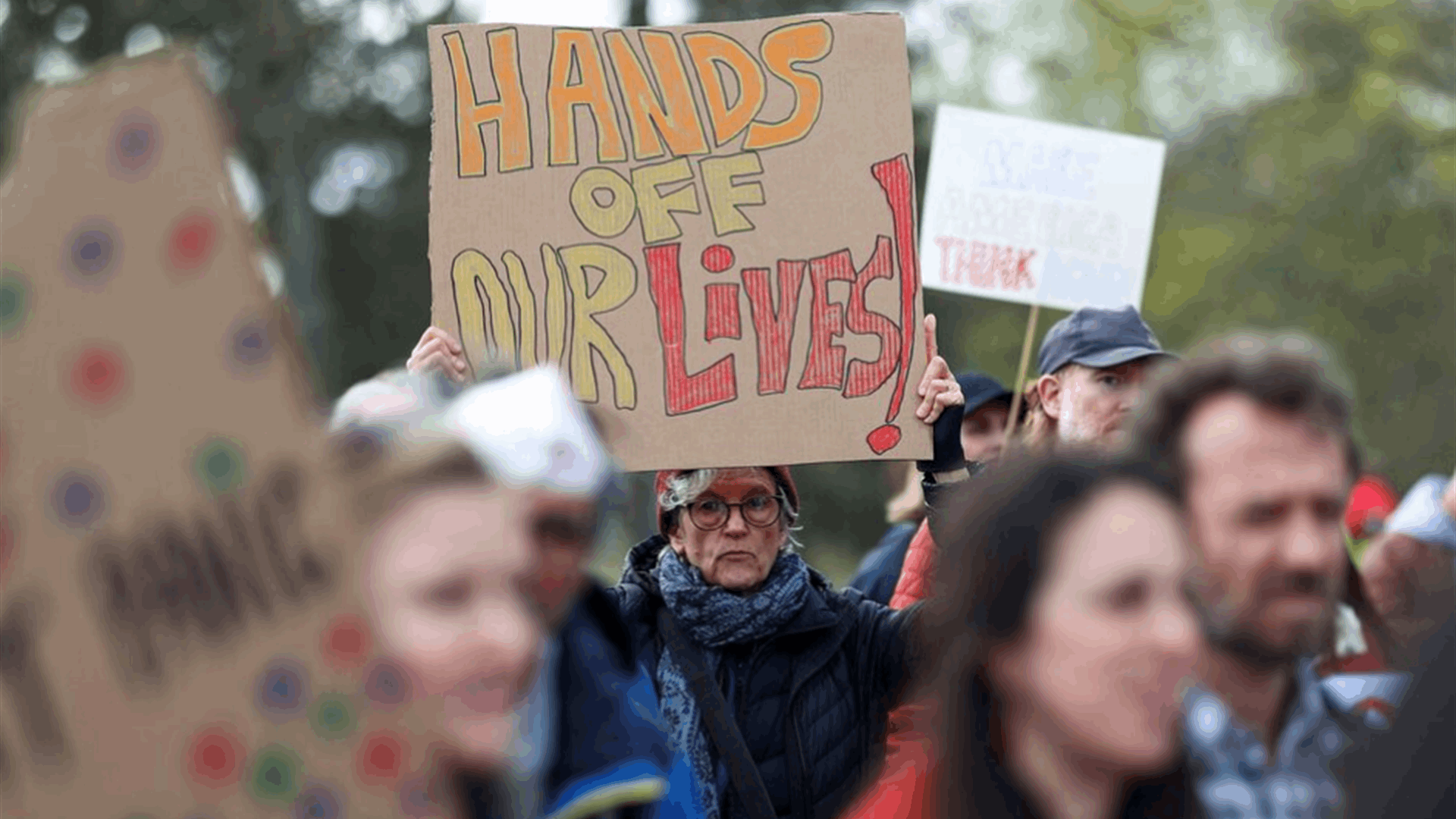 Hundreds of protesters turn out in European cities against Trump