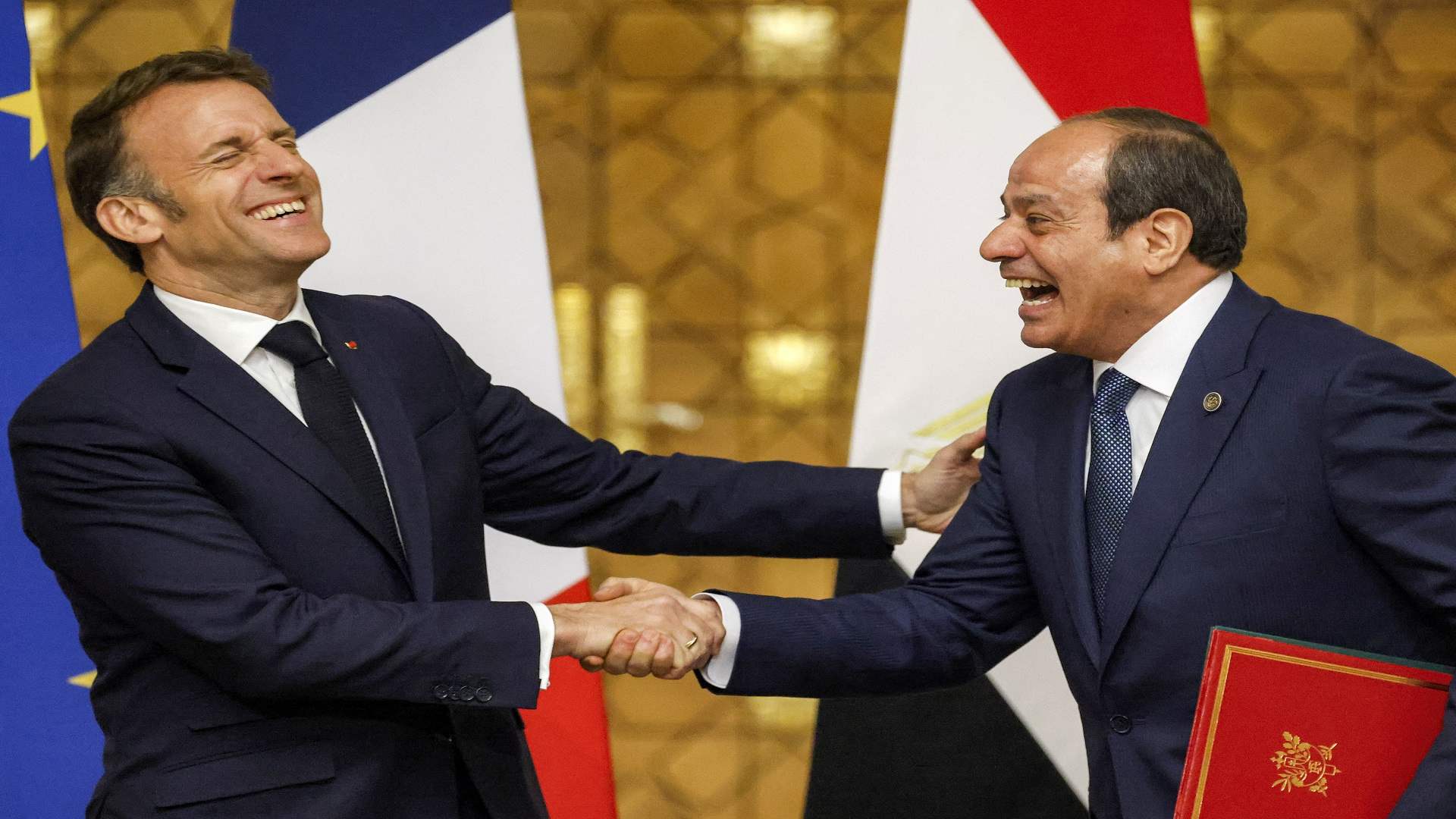 السيسي وماكرون يوقعان اتفاقيات شراكة استراتيجية