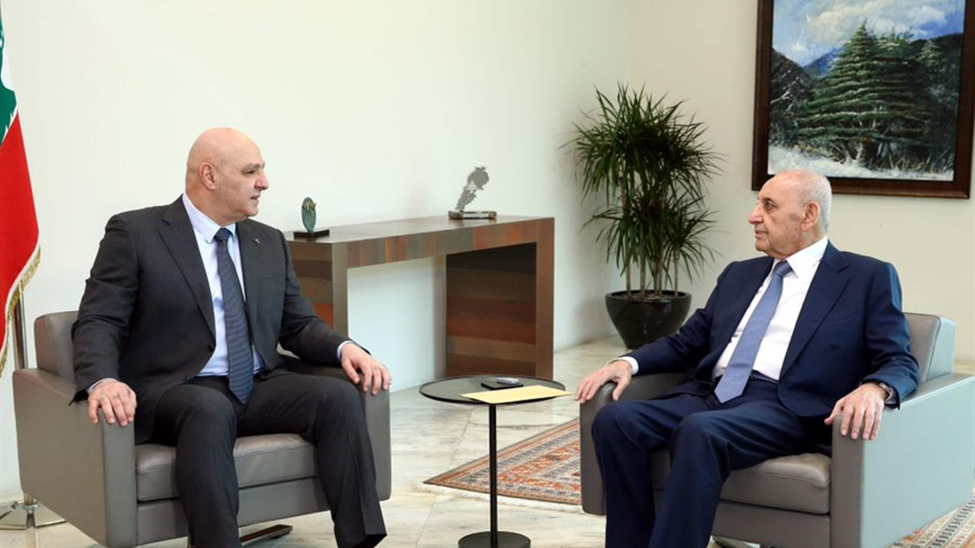 Lebanese leaders meet to review regional situation, US envoy Ortagus&#39; visit outcomes
