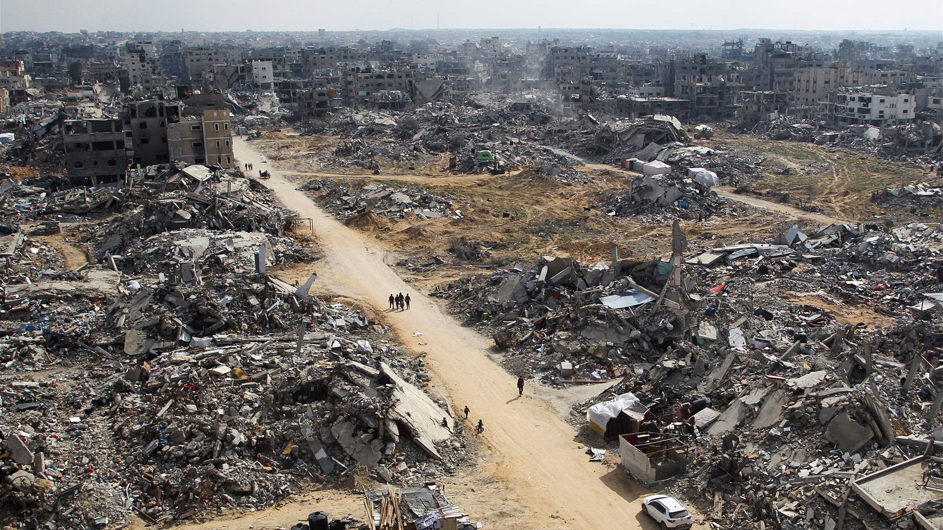 France, Egypt, Jordan say Gaza must be governed only by Palestinian Authority
