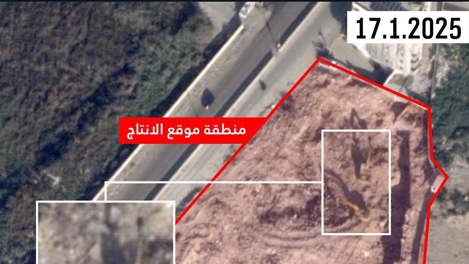 أدرعي: هكذا يحاول “حزب الله” اعمار موقع إنتاج في الضاحية الجنوبية
