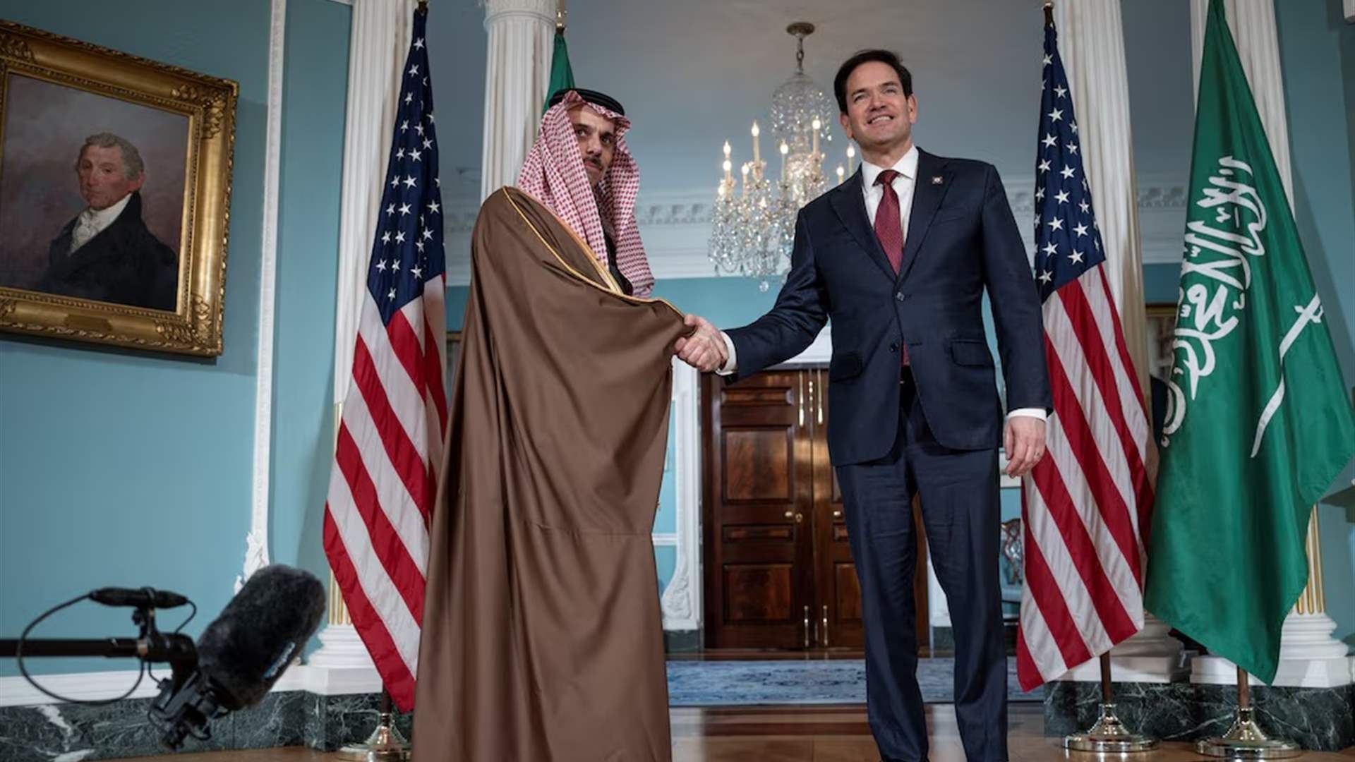 Saudi Arabia&#39;s foreign minister in US to plan Trump visit to kingdom