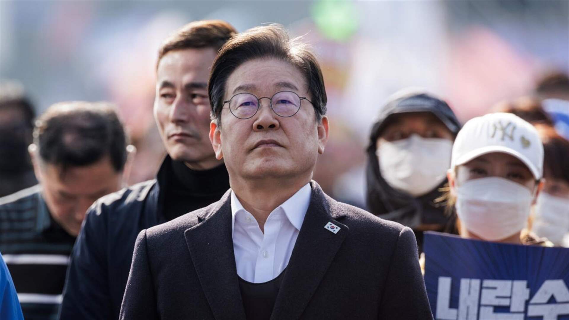 South Korea&#39;s presidential front-runner Lee Jae-myung enters leadership race