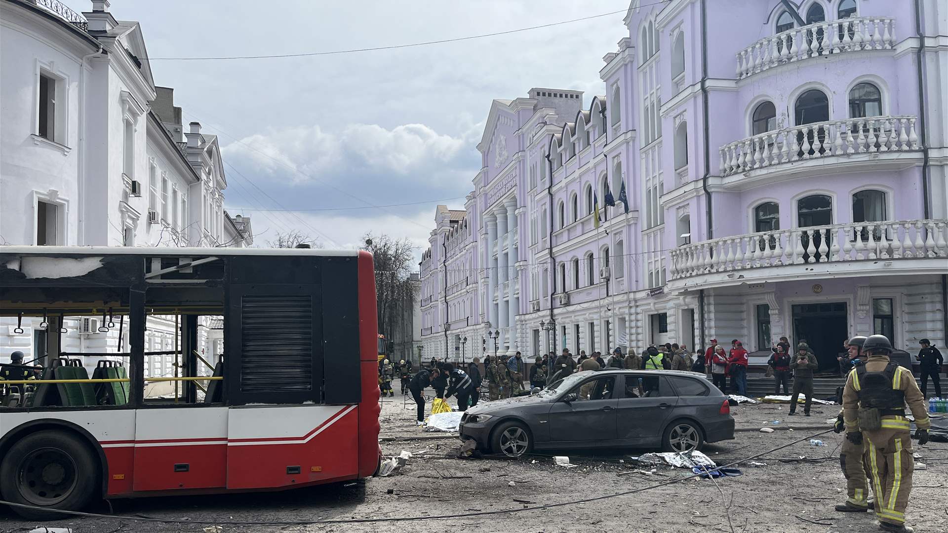 US envoy to Kyiv says Russia attack &#39;crosses any line of decency&#39;