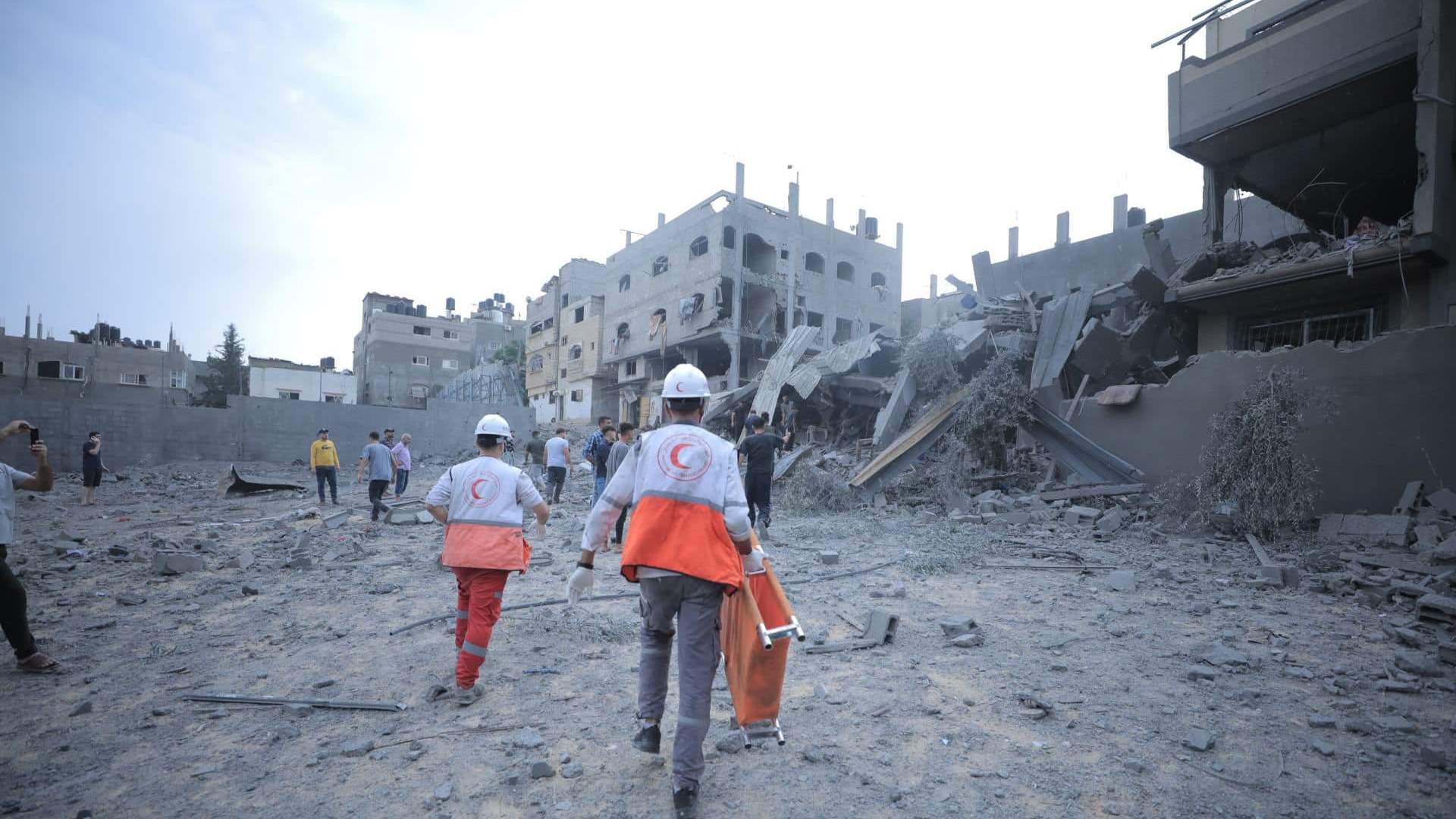 Red Crescent says missing Gaza medic in Israeli custody