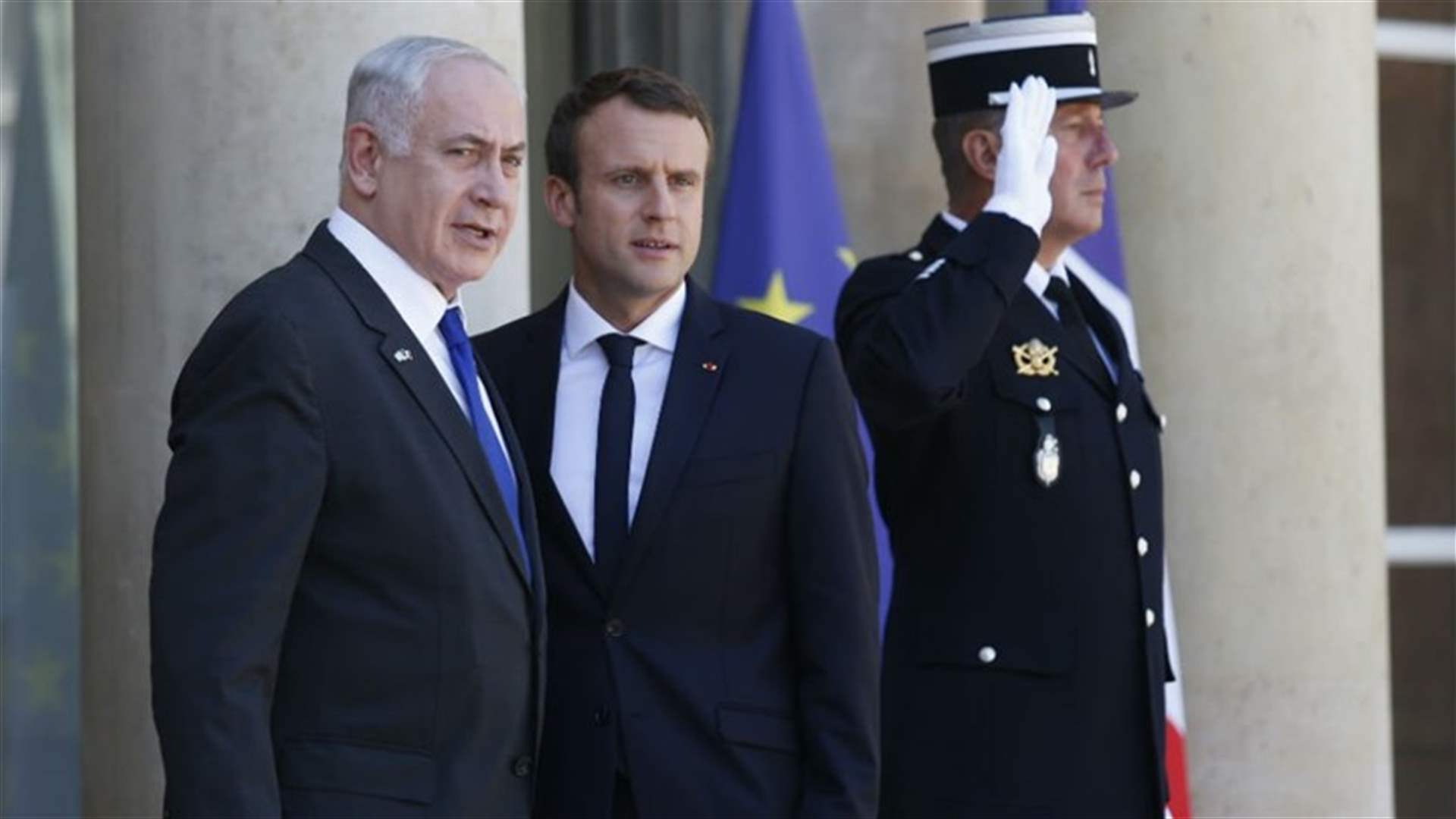 Israel PM says Macron &#39;gravely mistaken&#39; in promoting Palestinian state