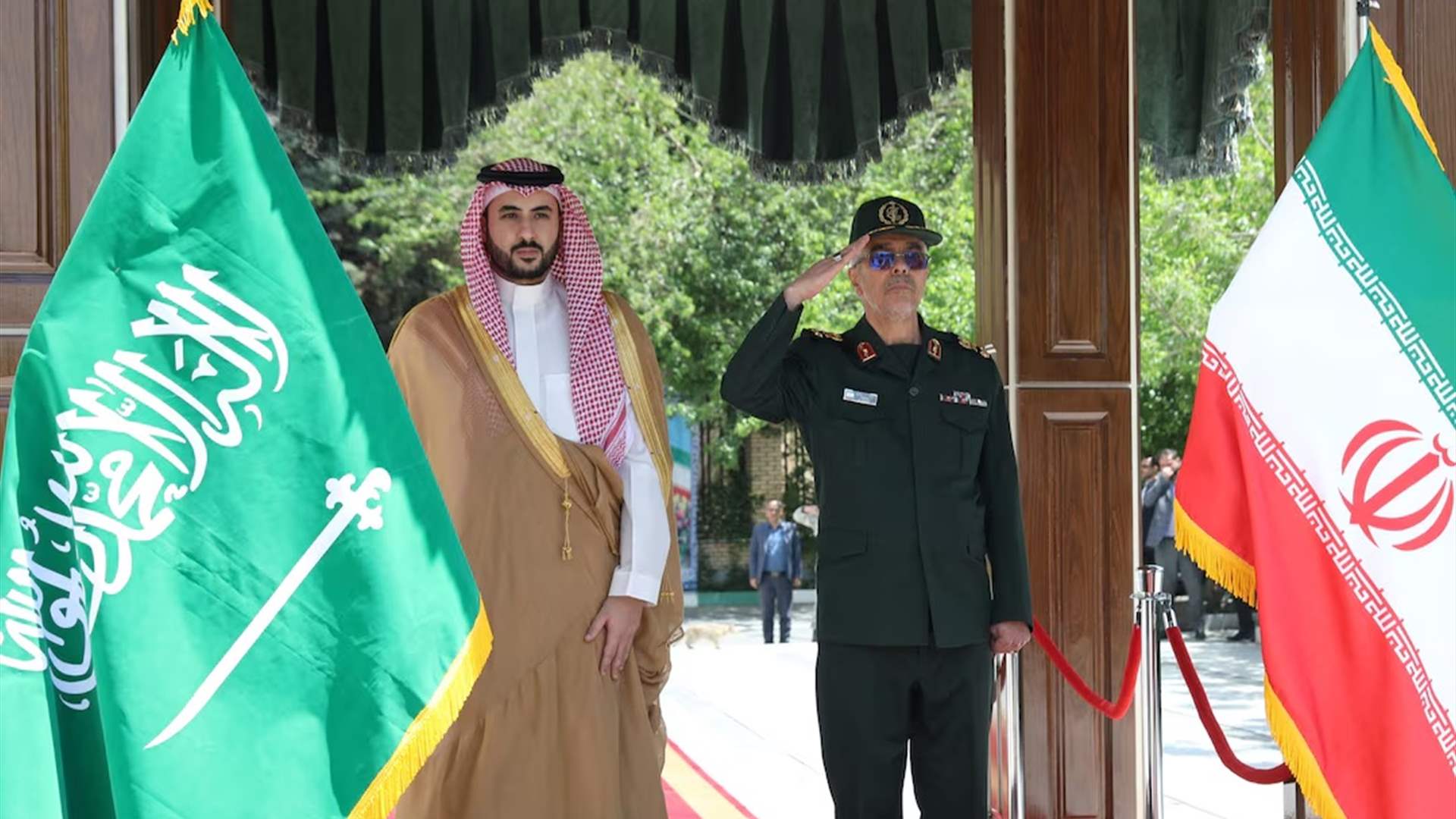 Saudi defense minister arrives in Tehran ahead of Iran-US talks