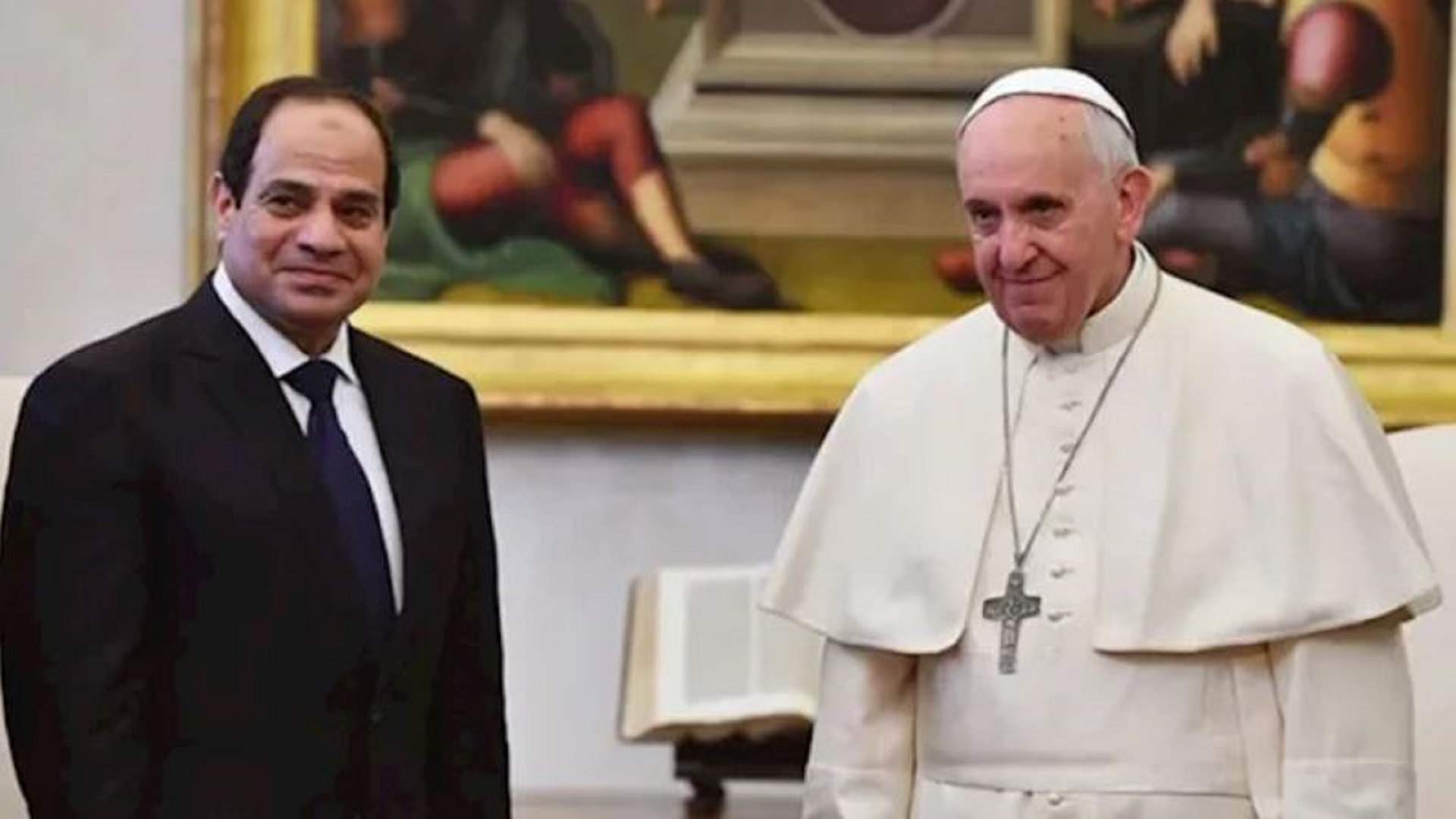 الرئيس المصري: البابا فرنسيس كان صوتا للسلام والمحبة والرحمة