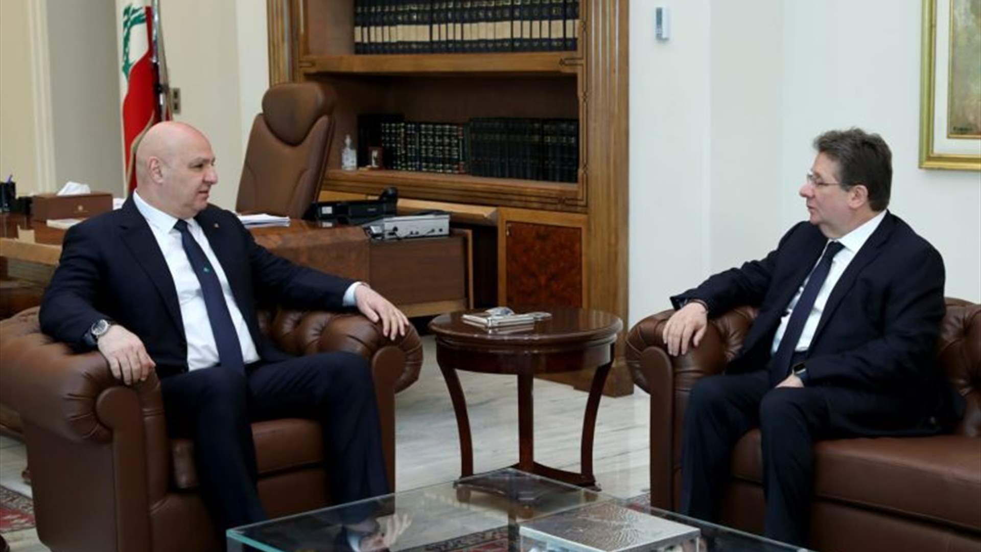 MP Ibrahim Kanaan briefs President Aoun on Washington meetings, stresses need for reforms