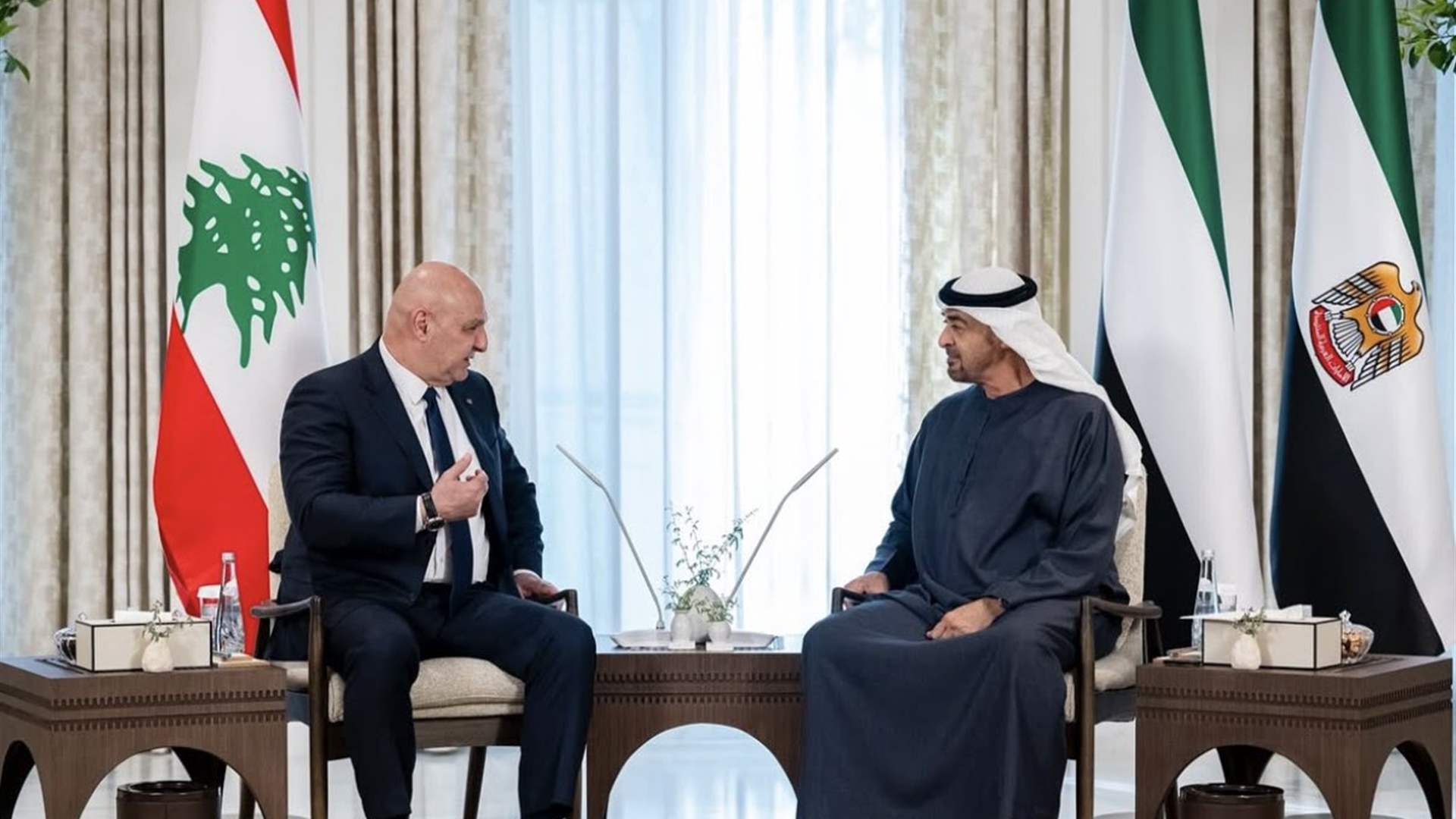 بيان لبنانيّ - إماراتيّ… الحرص على  ترسيخ العلاقات الثنائية 