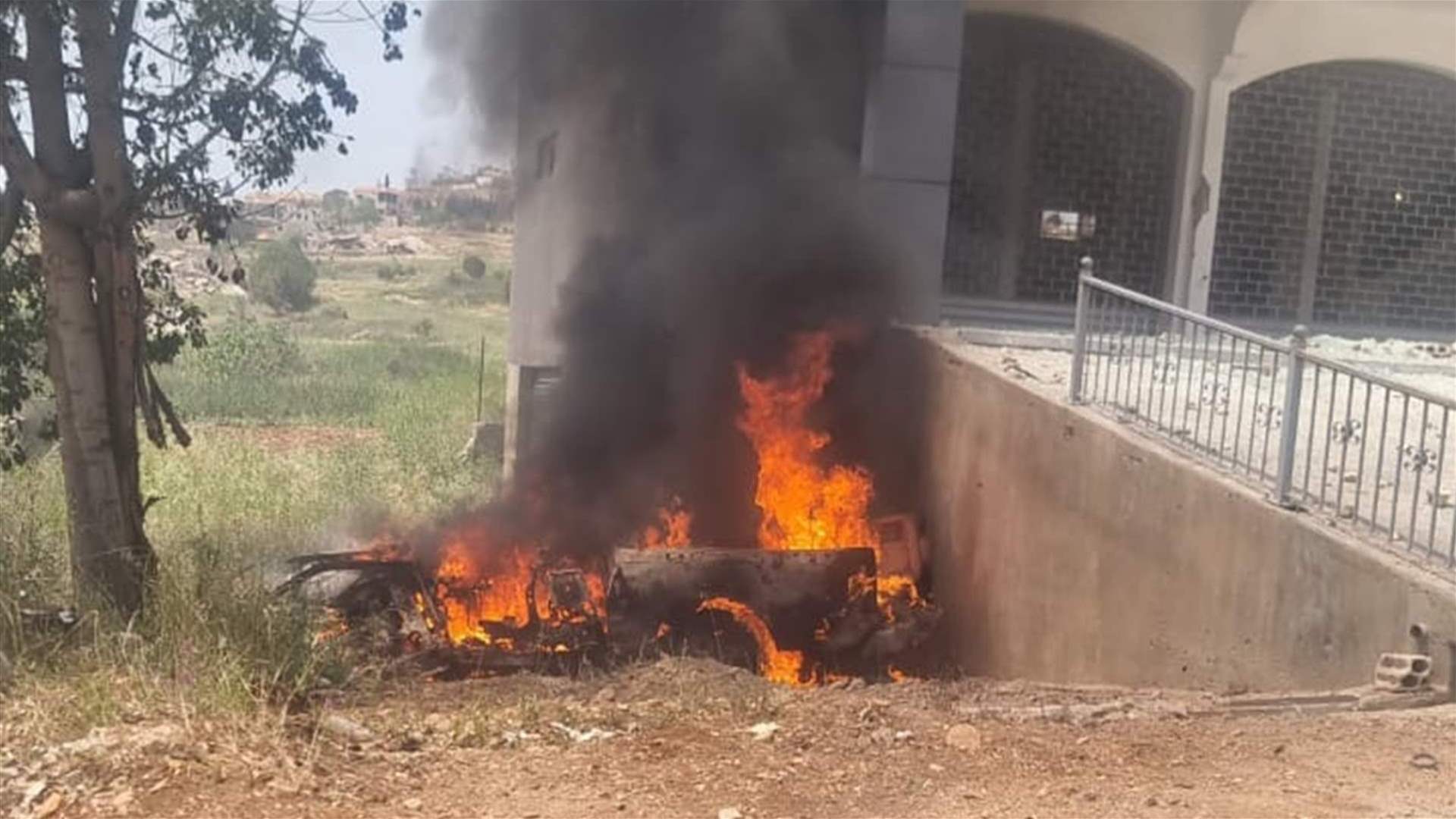 Israeli strike targets vehicle on Meiss El Jabal–Blida road, casualties reported