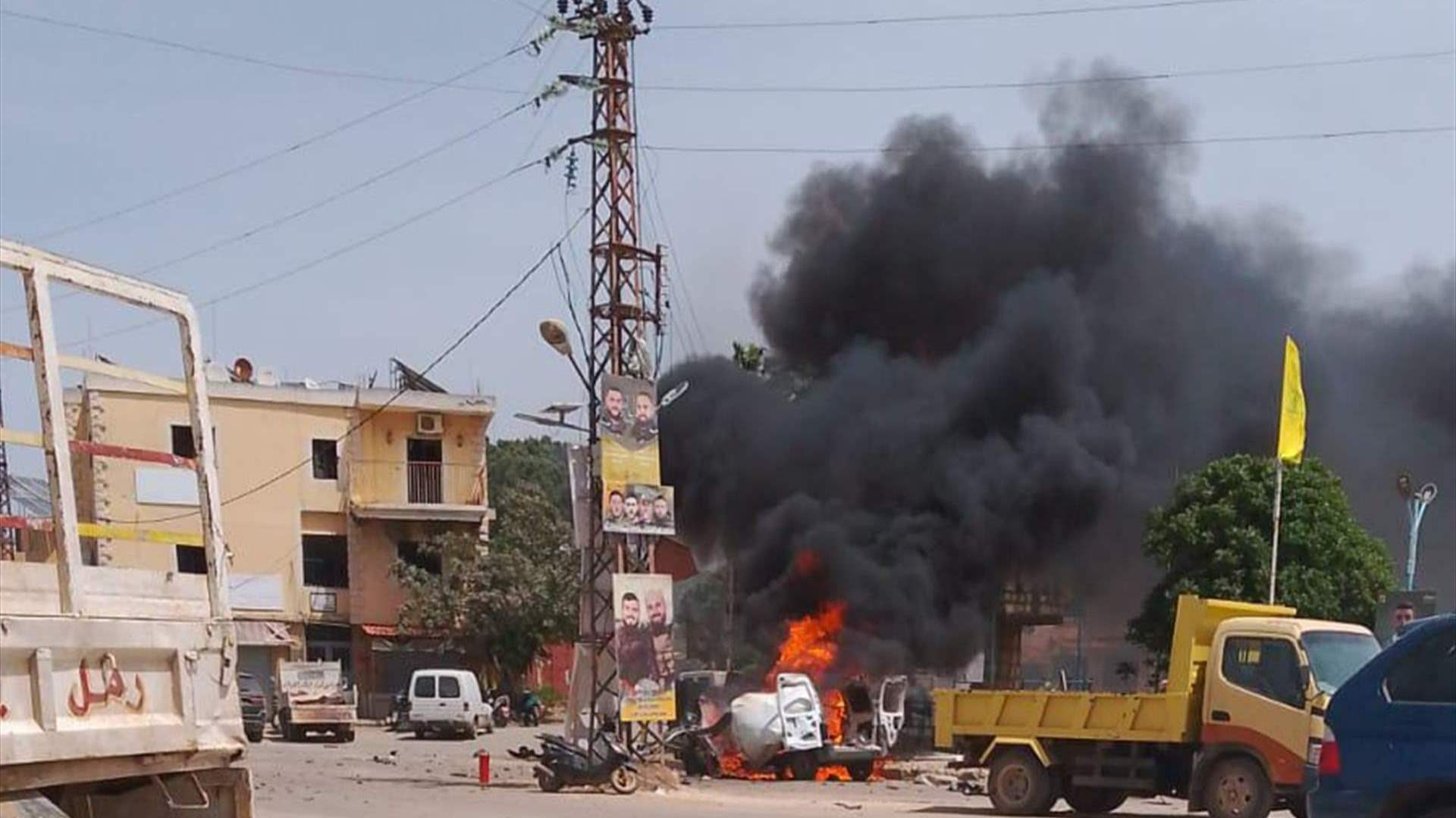 Second airstrike targets motorcycle in Meiss El Jabal