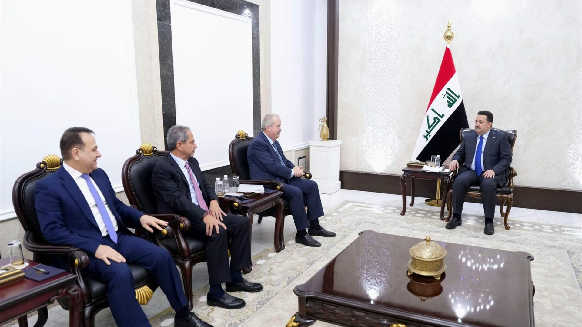 السوداني يستقبل جابر وصدي... 