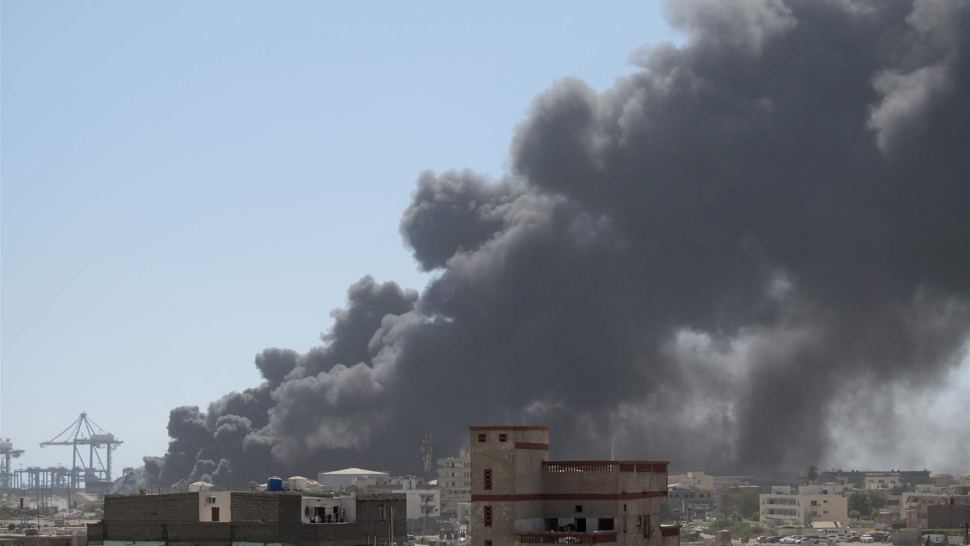 Drone strikes knock out power in Port Sudan: Company
