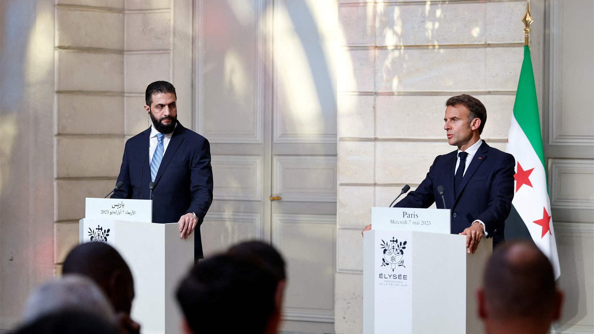 Syria&#39;s Sharaa confirms indirect talks with Israel to ease tensions