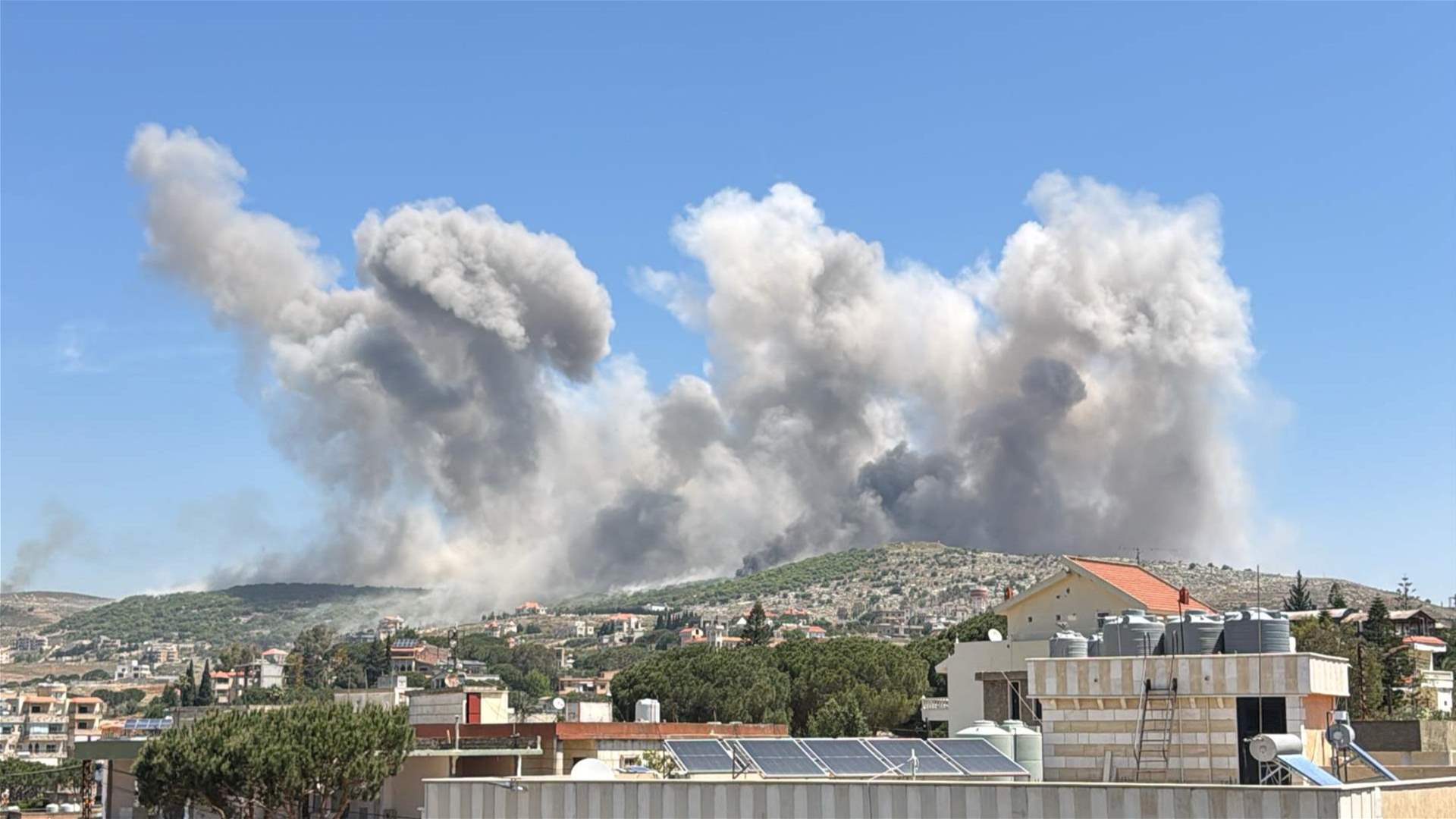 أجواء من التوتر والقلق لدى المواطنين في مدينة النبطية بعد العدوان الإسرائيليّ