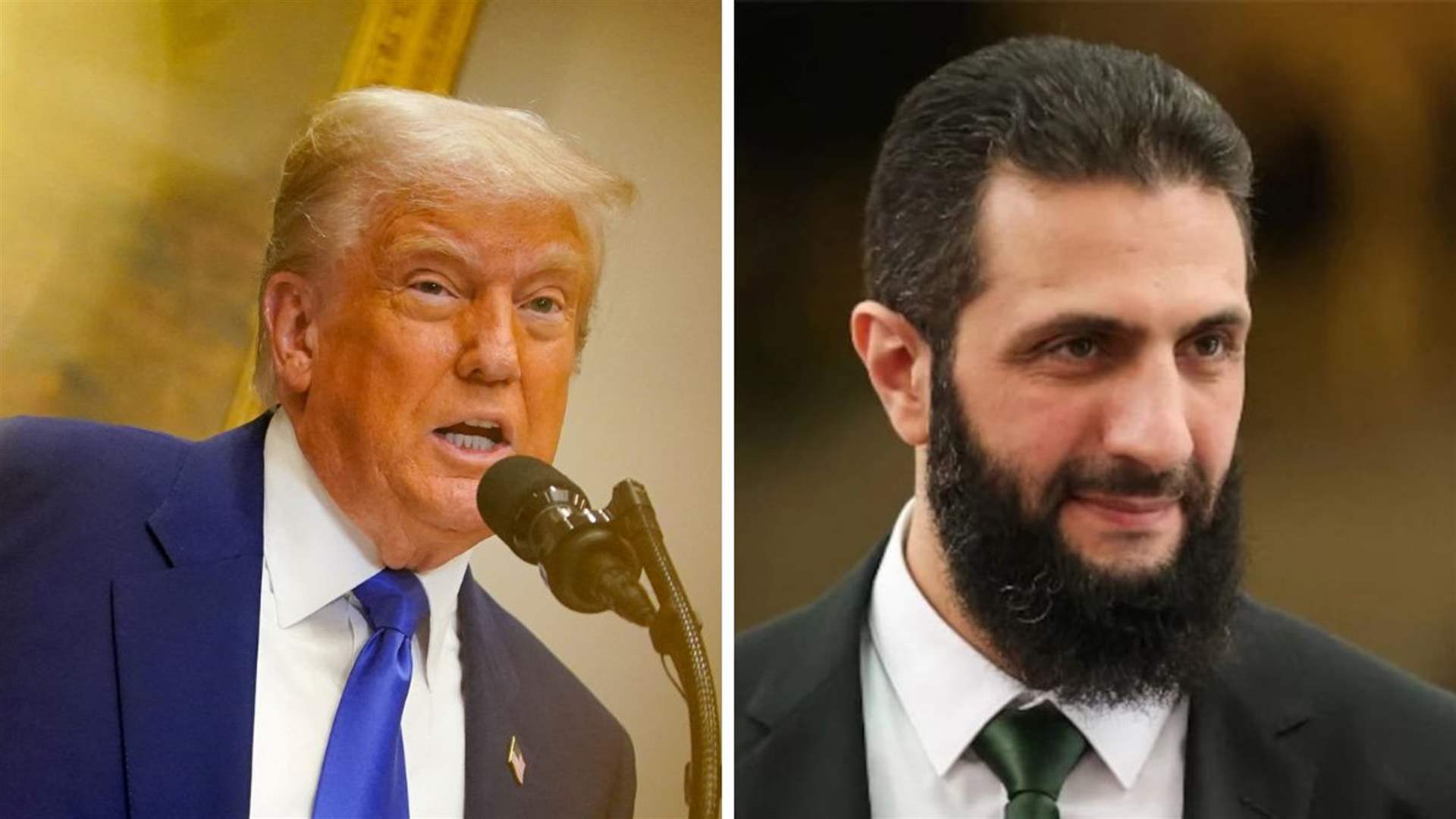 Trump meets Syrian leader after lifting sanctions: US official