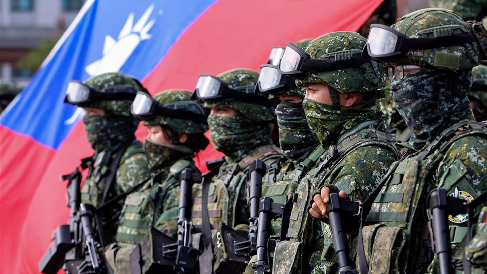 Taiwan president rallies the troops ahead of possible Chinese drills