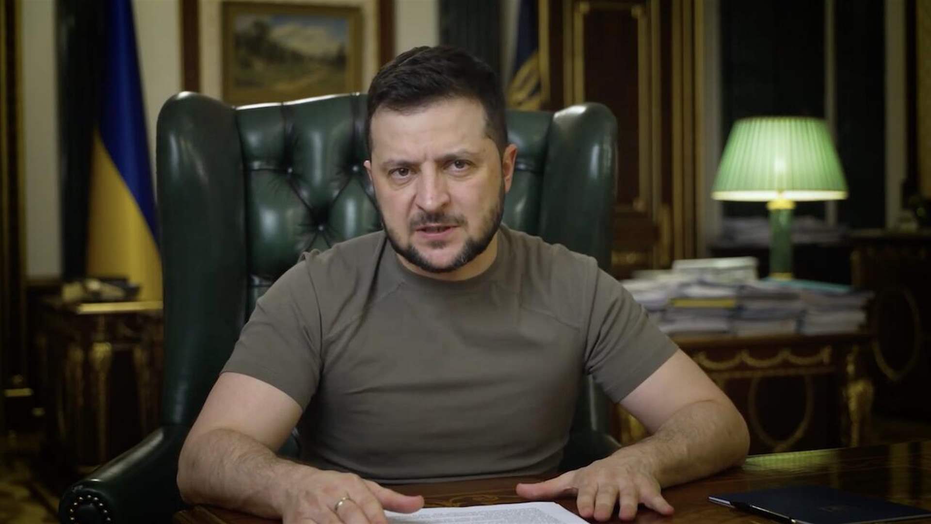 زيلينسكي: روسيا &quot;تحاول كسب الوقت&quot; لمواصلة الحرب في أوكرانيا