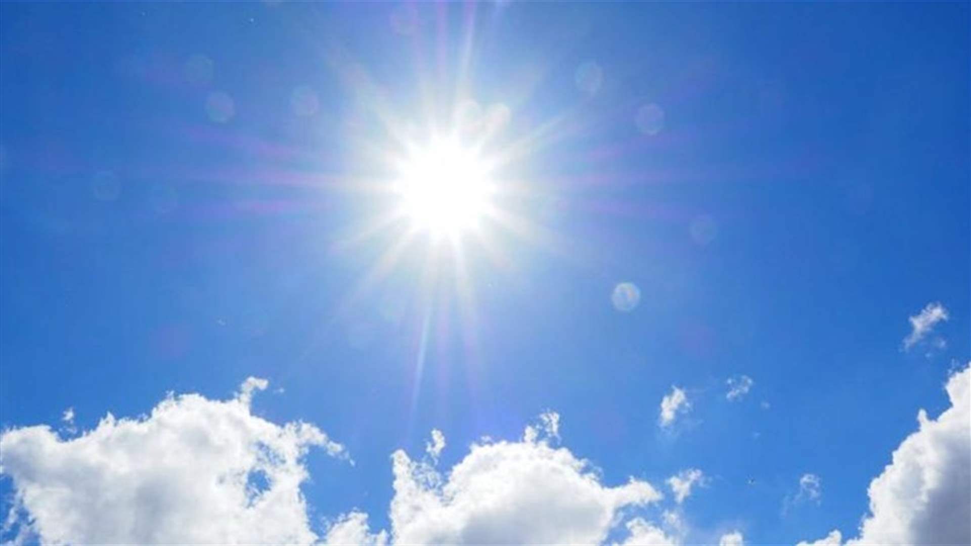 الحرارة تعود الى الارتفاع بدءا من الخميس...
