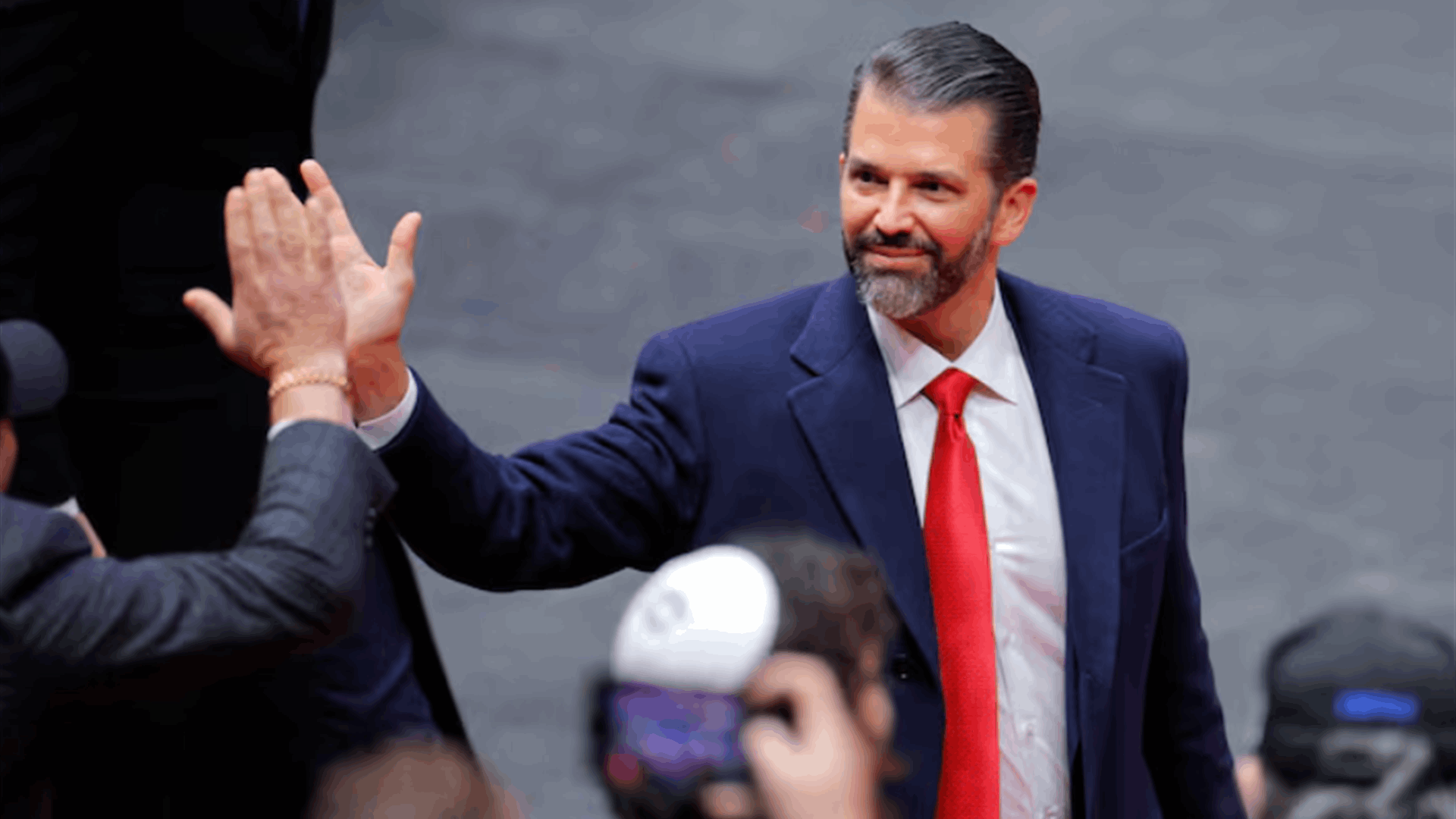 Asked if he would run for US president, Donald Trump Jr says &#39;you never know&#39;
