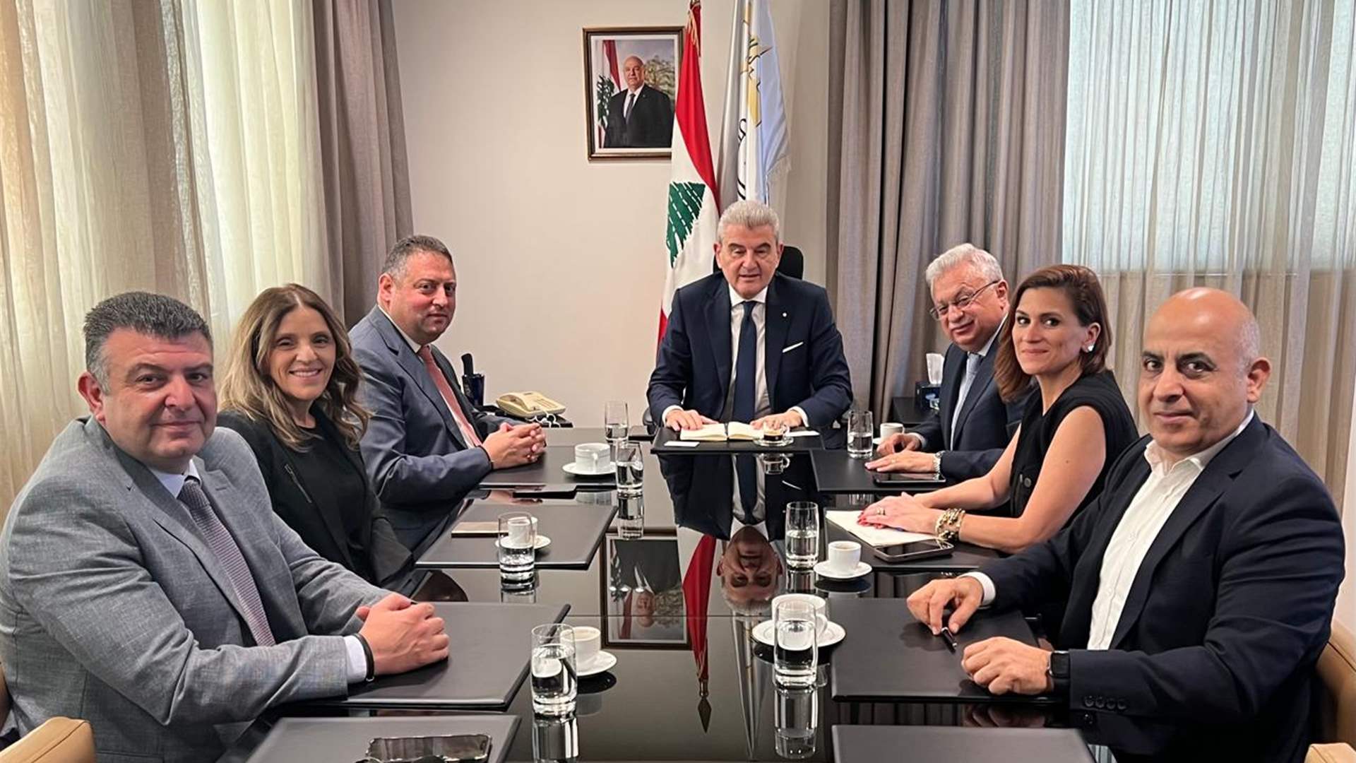 وزير الصناعة يبحث مع تجمع الشركات اللبنانية الأوضاع الإقتصادية وتحسين ظروف الأعمال والإستثمار