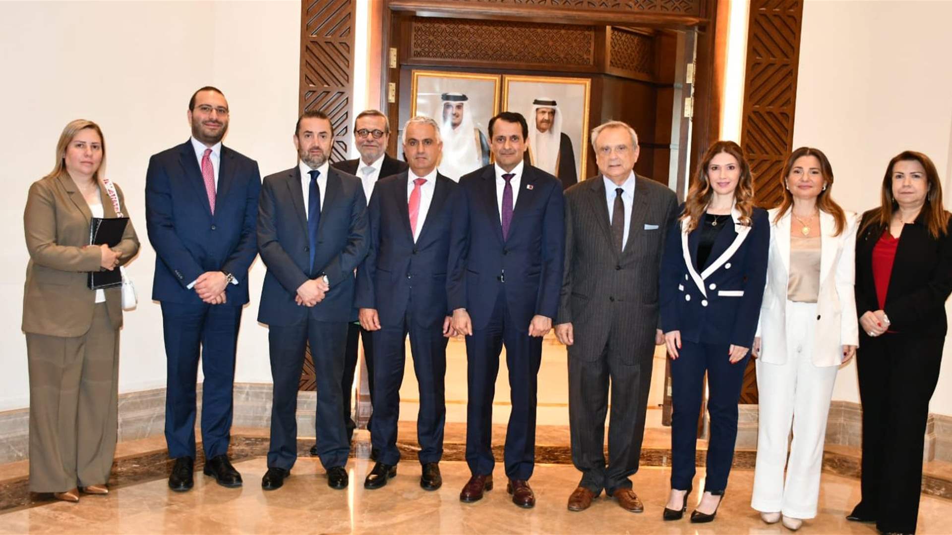 حبيب عرض التعاون المشترك مع السفير القطري