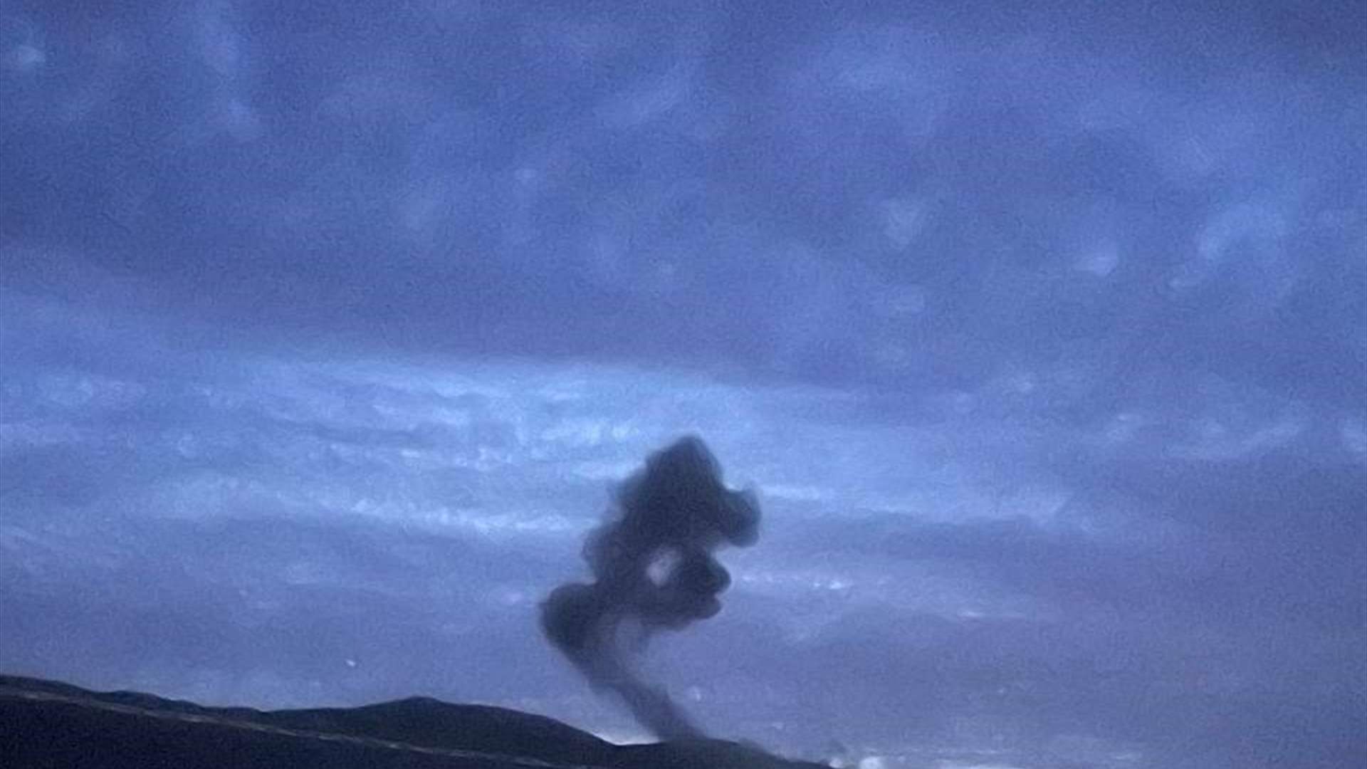 Israeli strike targets Bodai highlands in western mountain range