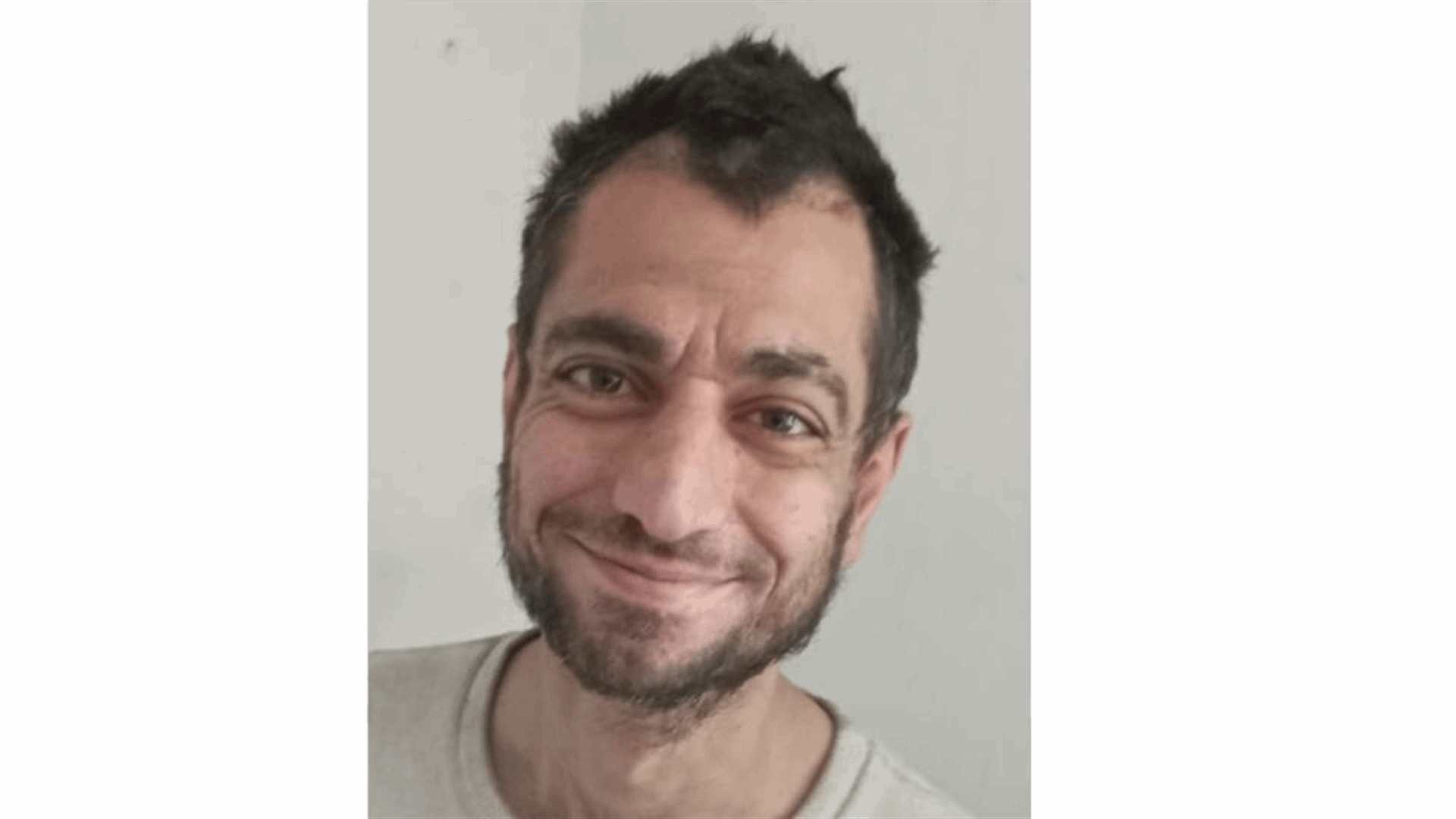 قوى الامن عممت صورة المفقود شادي جمال عبدالله