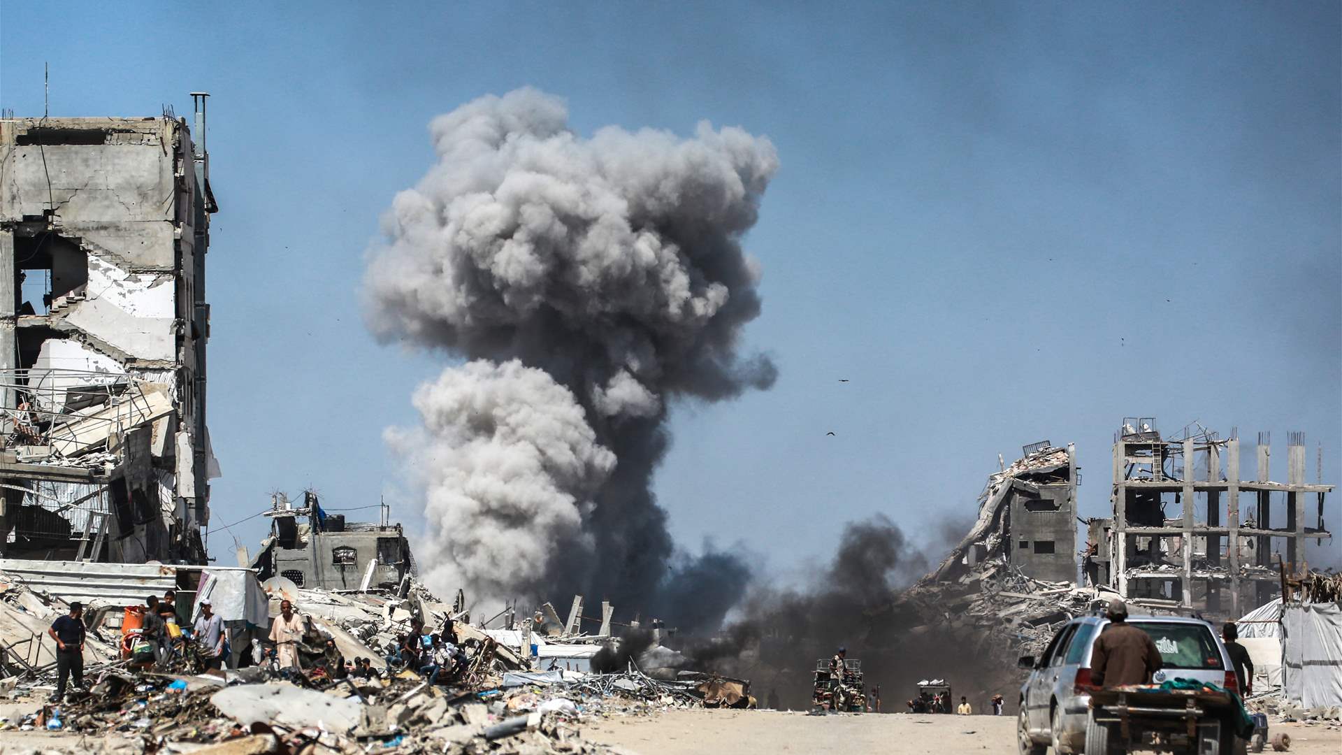 Gaza rescuers: Israel strike on school-turned-shelter kills 20