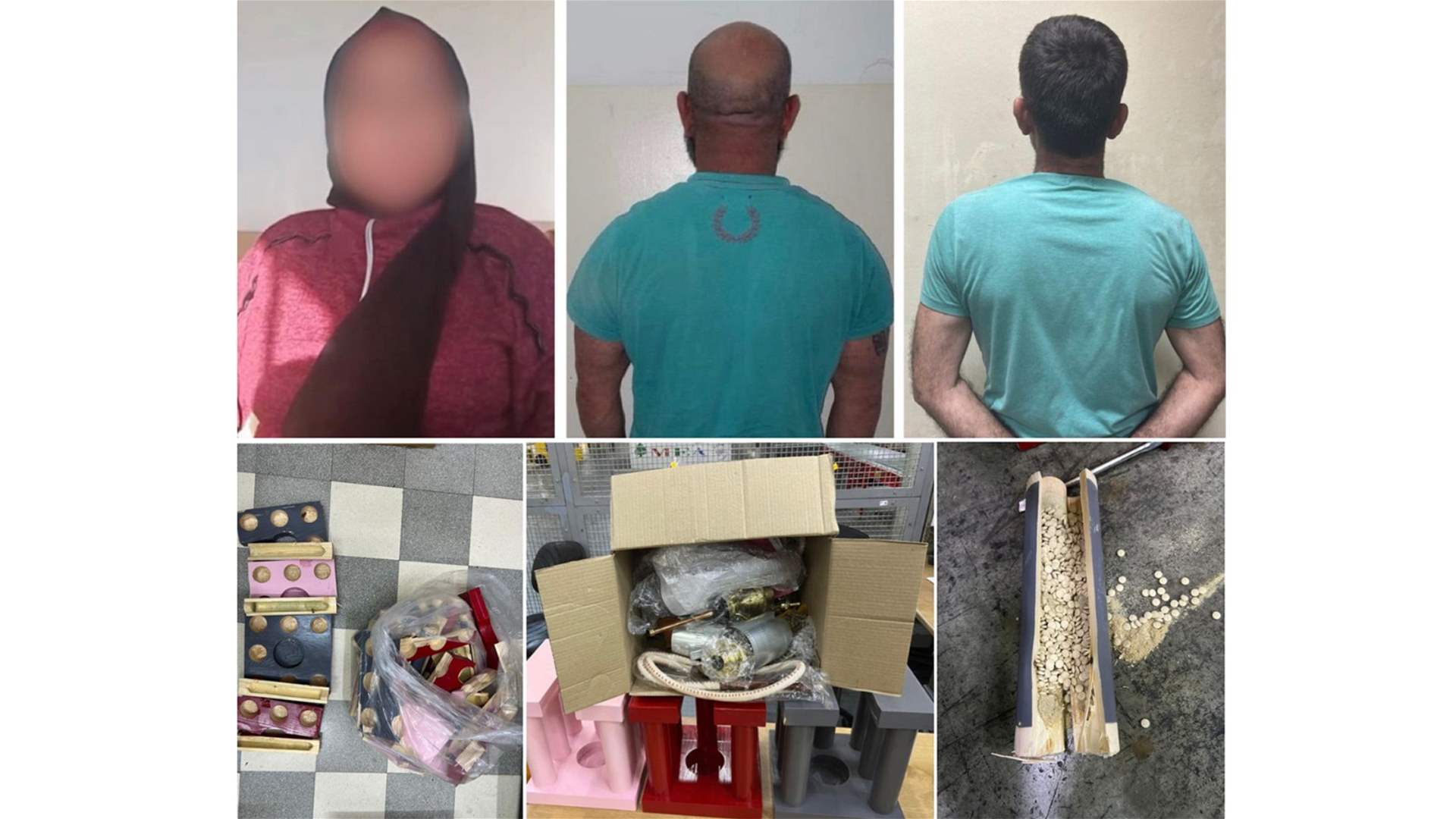 توقيف سيّدة وشخصَين حاولوا تهريب &quot;كبتاغون&quot; بواسطة طرد بريدي