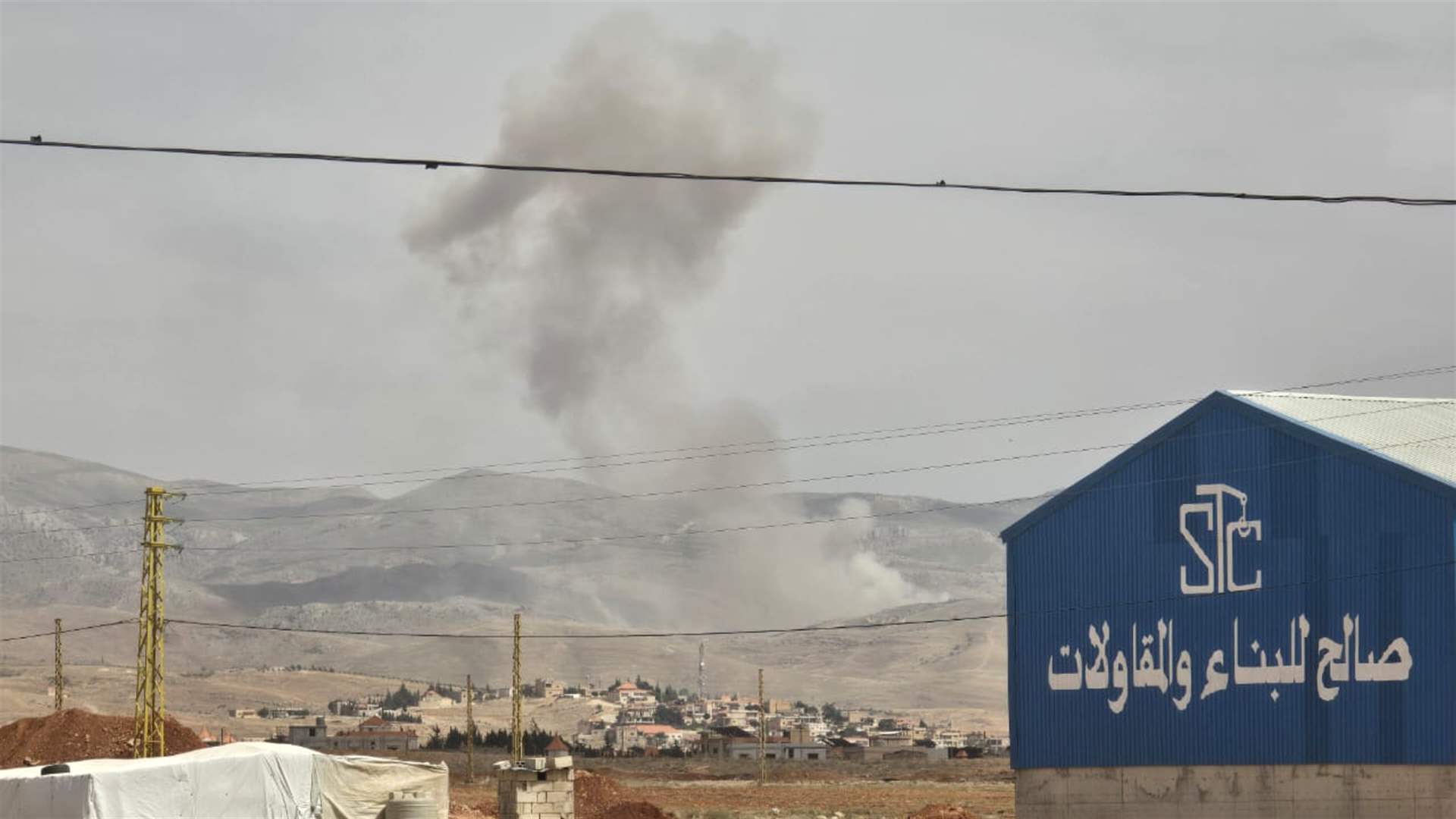 Israeli strike targets eastern mountain range in Brital heights, east of Baalbek